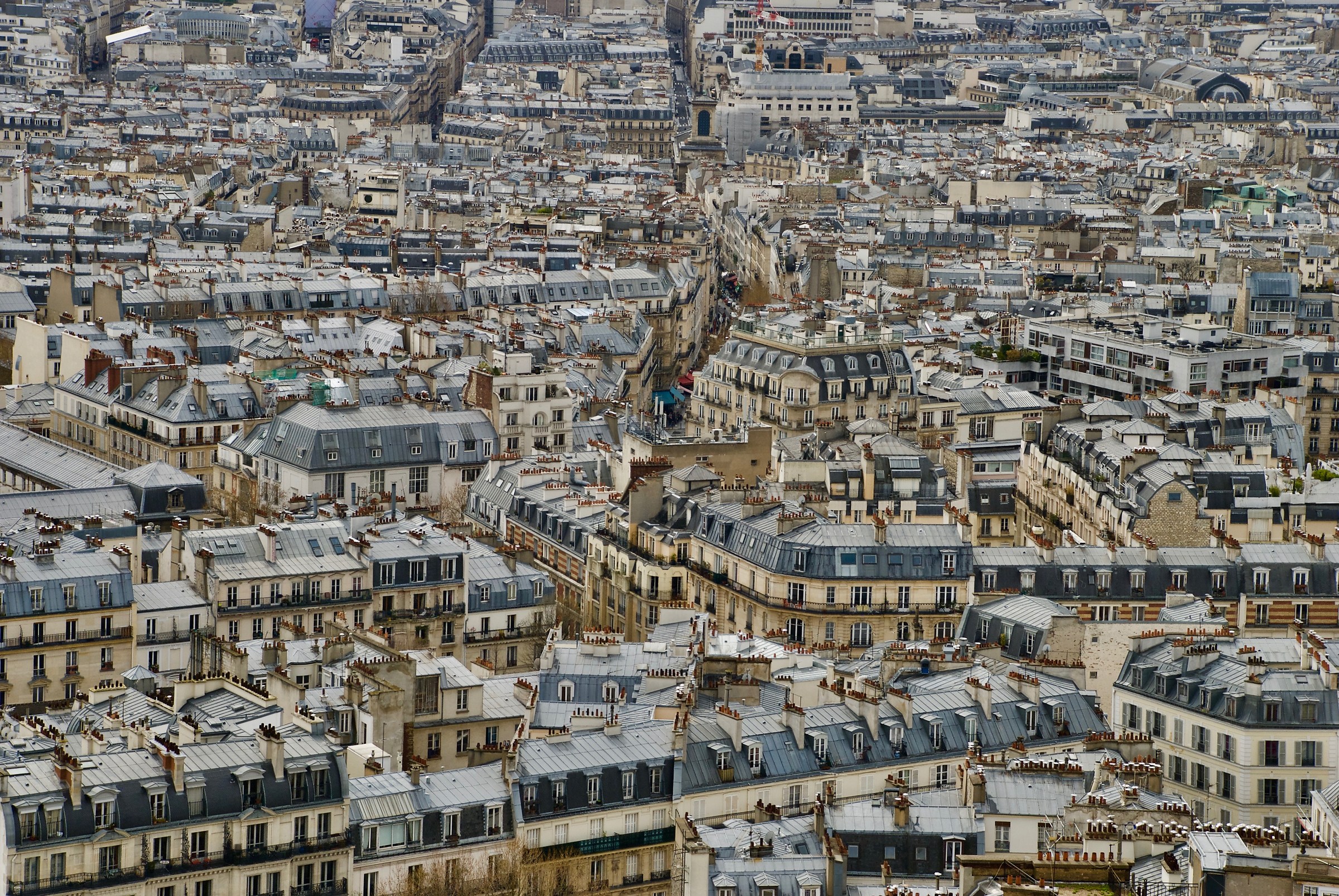 On the rooftops of Paris