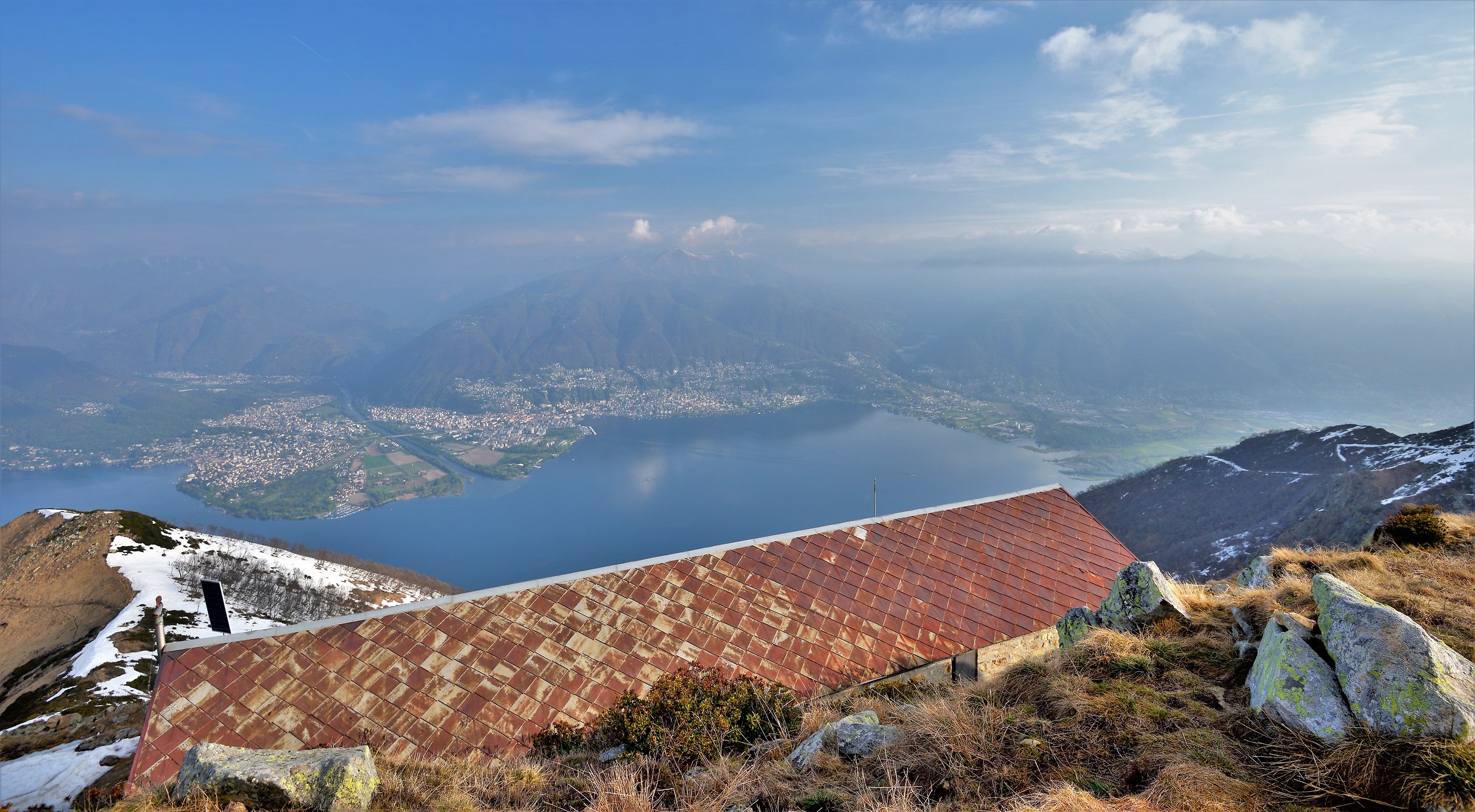 From DS The plans of Magadino, the dam of the Verzasca Valle...