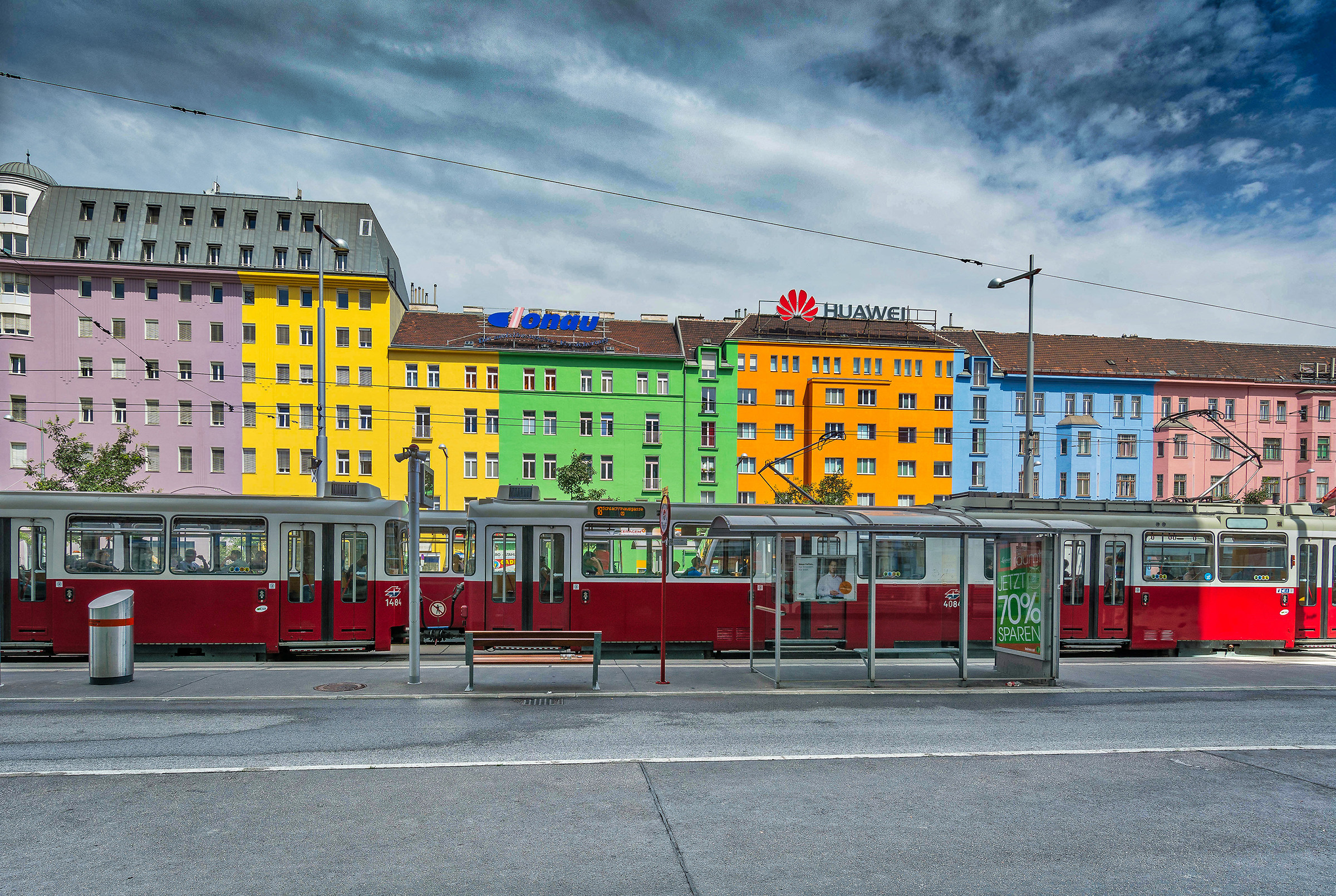 Vienna - Wiedner Gurtel strasse