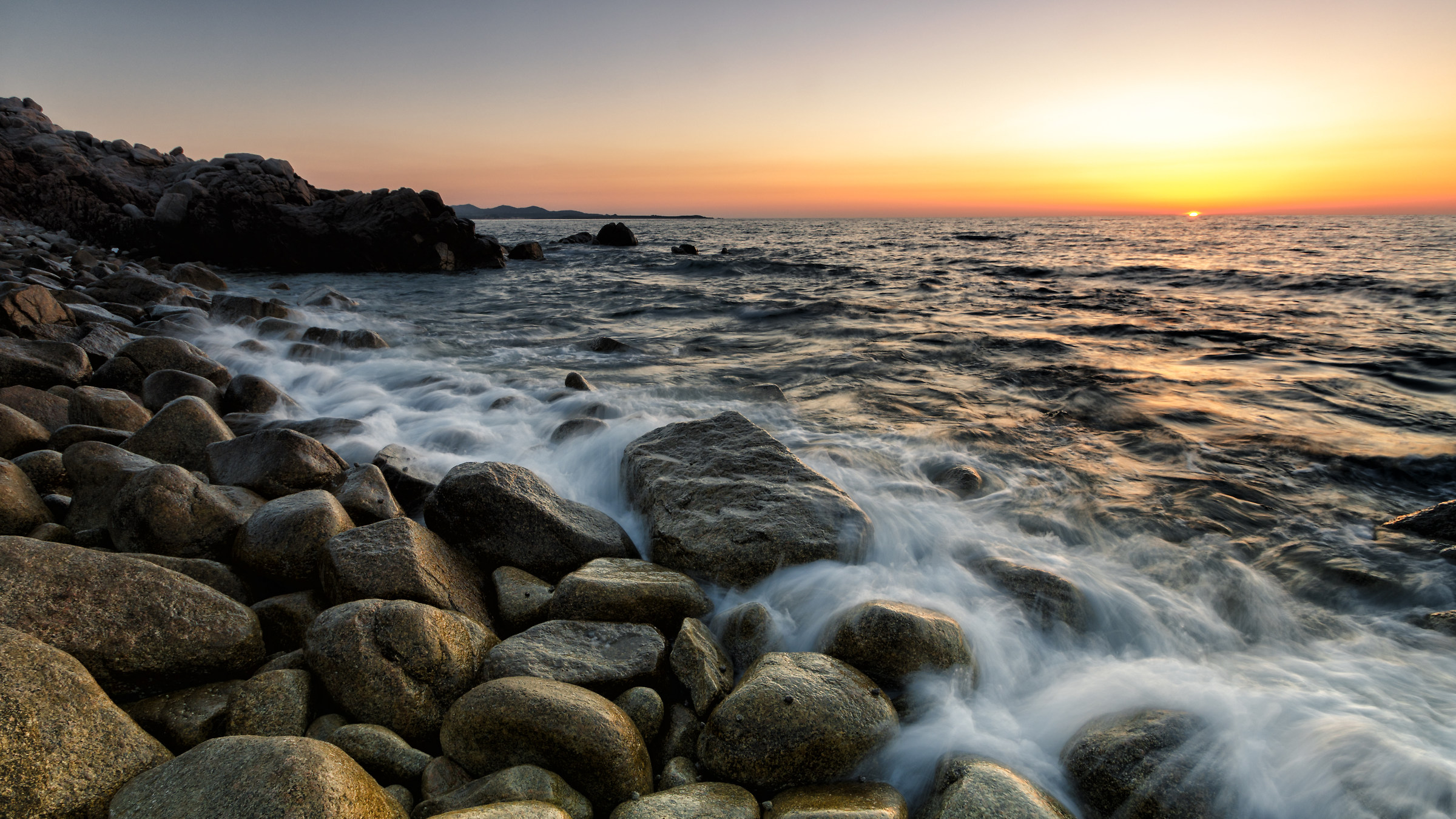Russu Mountains Sunset