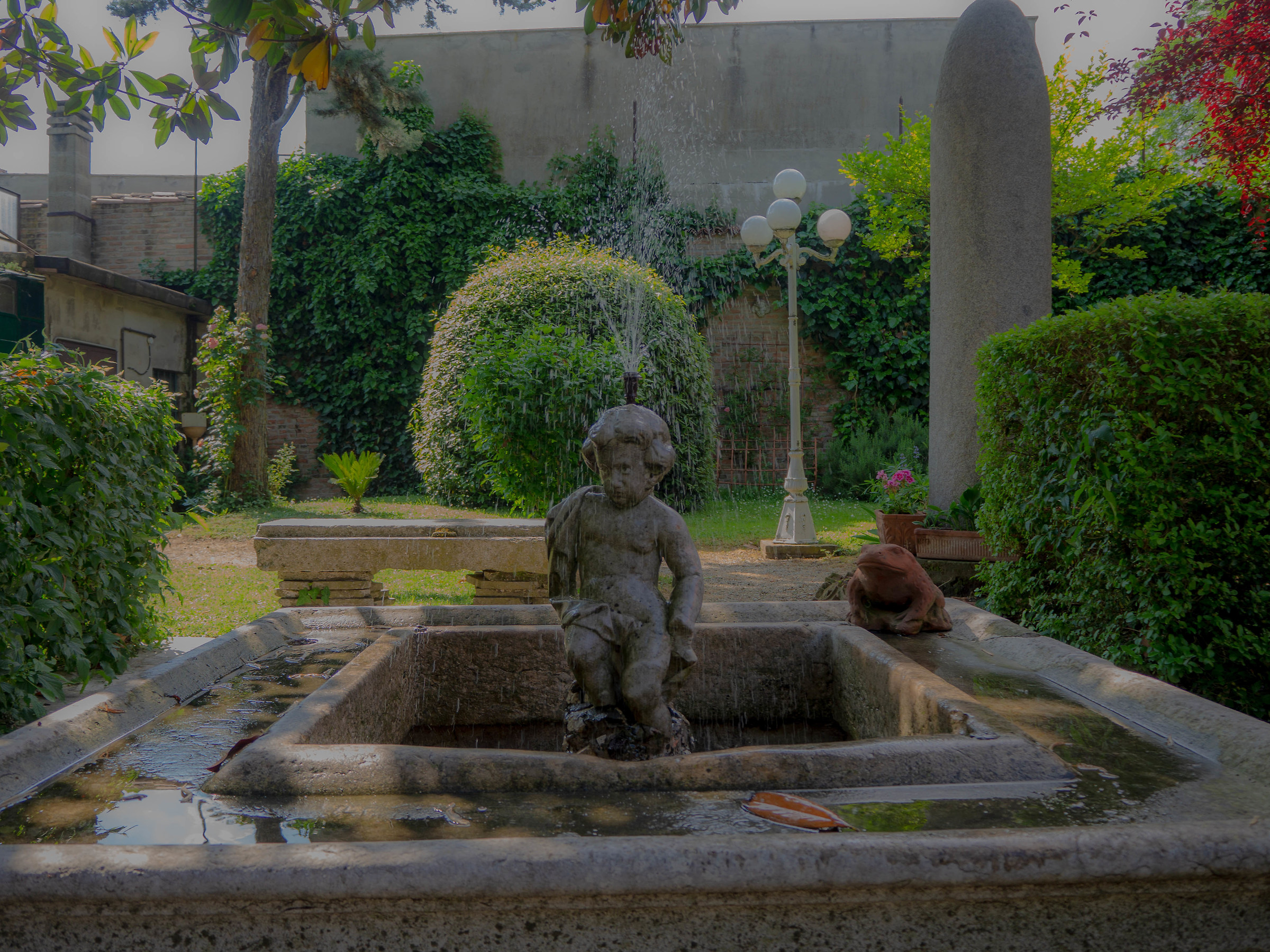 Fontana con il putto