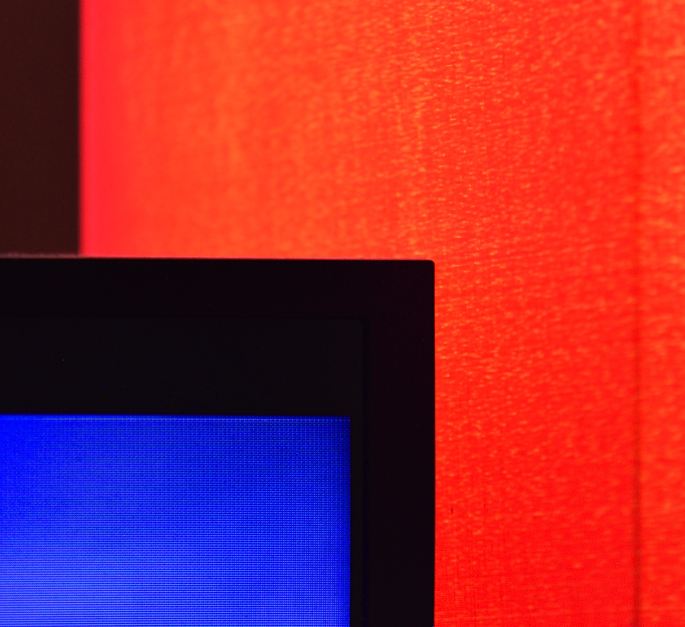 ' cubismo astratto ' (TV & lampada rossa)