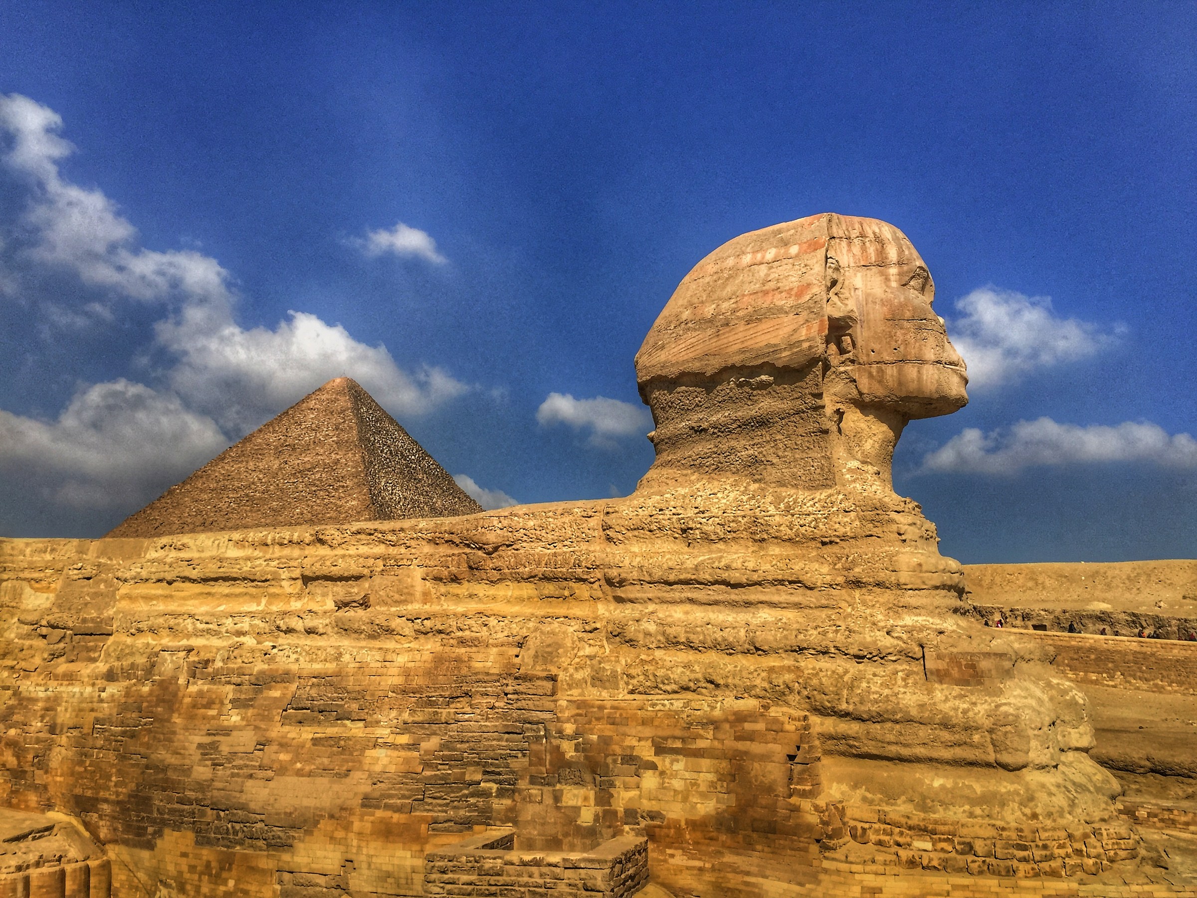 La Sfinge Valle Del Nilo Giza