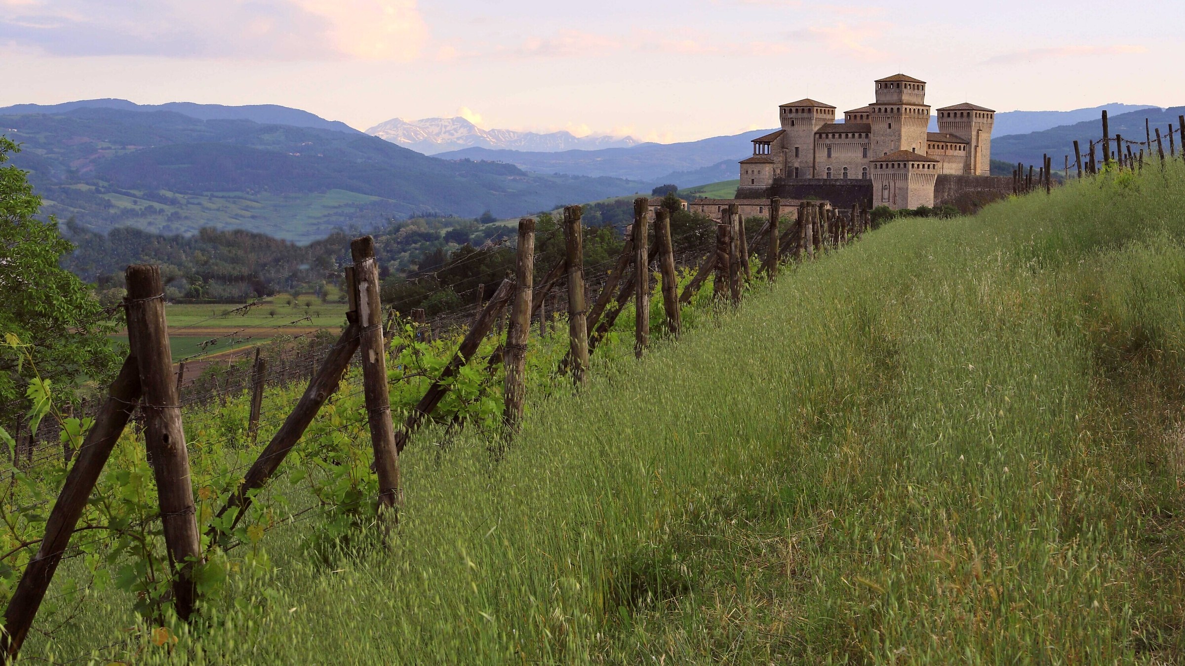 Castello di Torrechiara in Val Parma (1448 d.C.)
