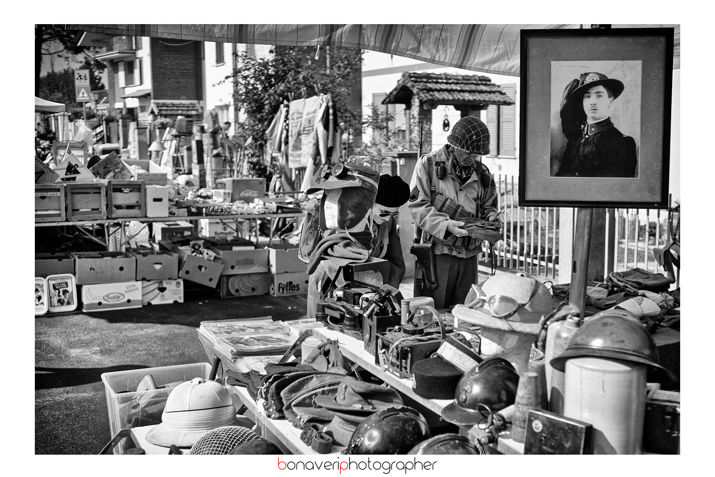 The Americans arrive