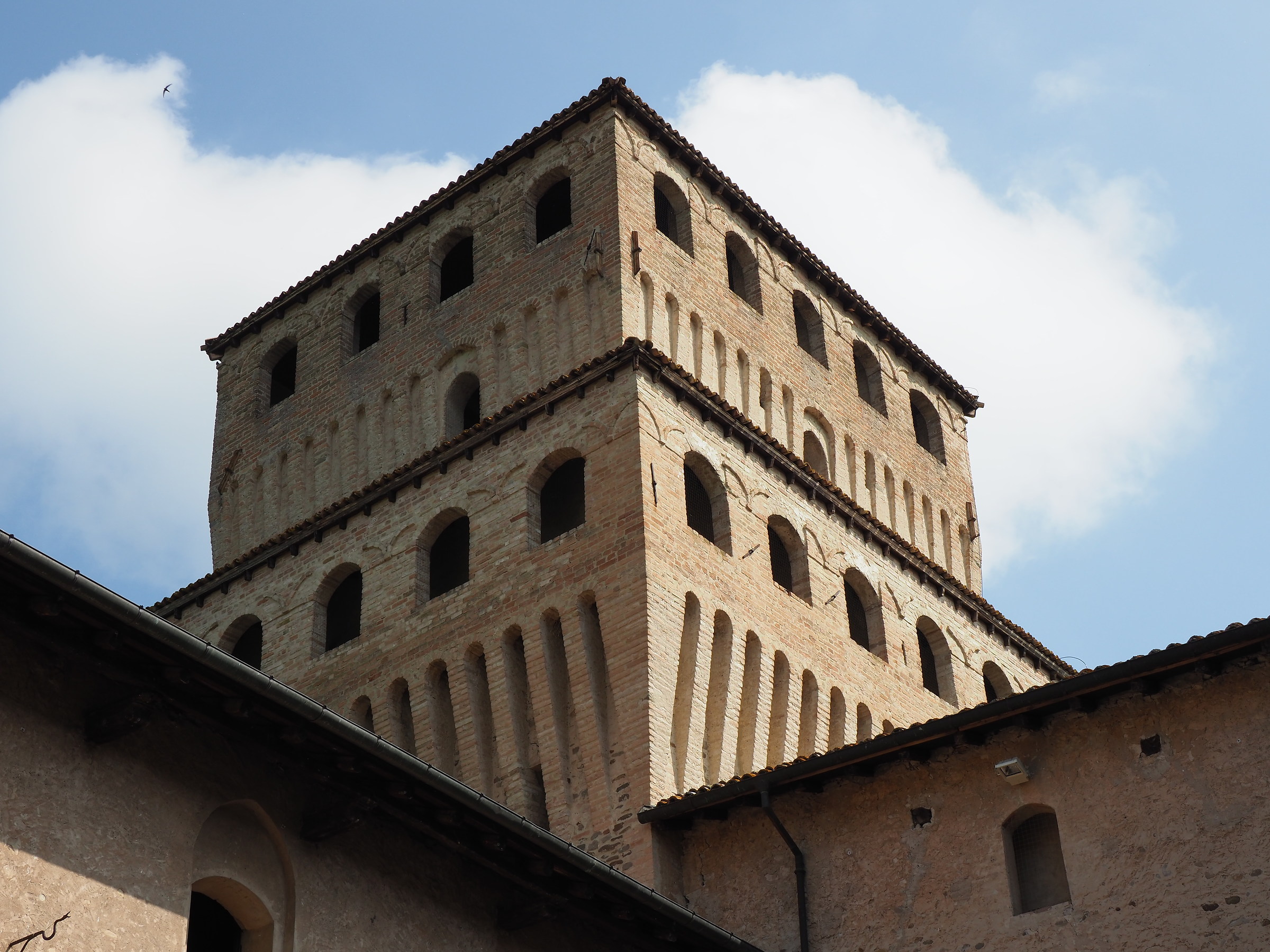 All'interno del castello