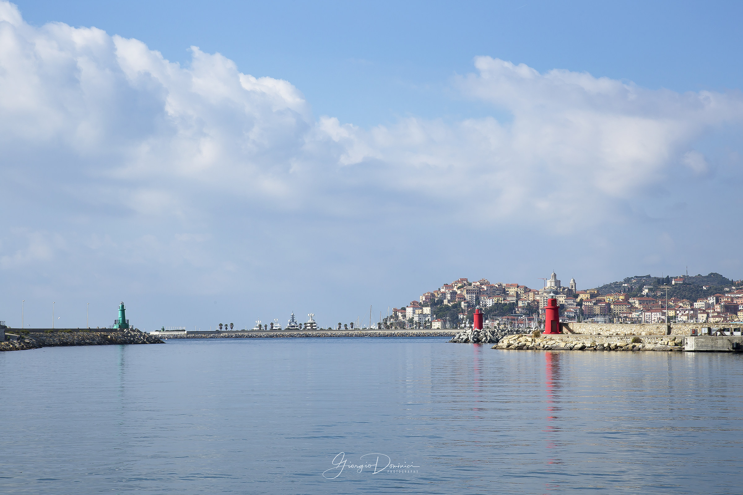 Fari del porto, Imperia
