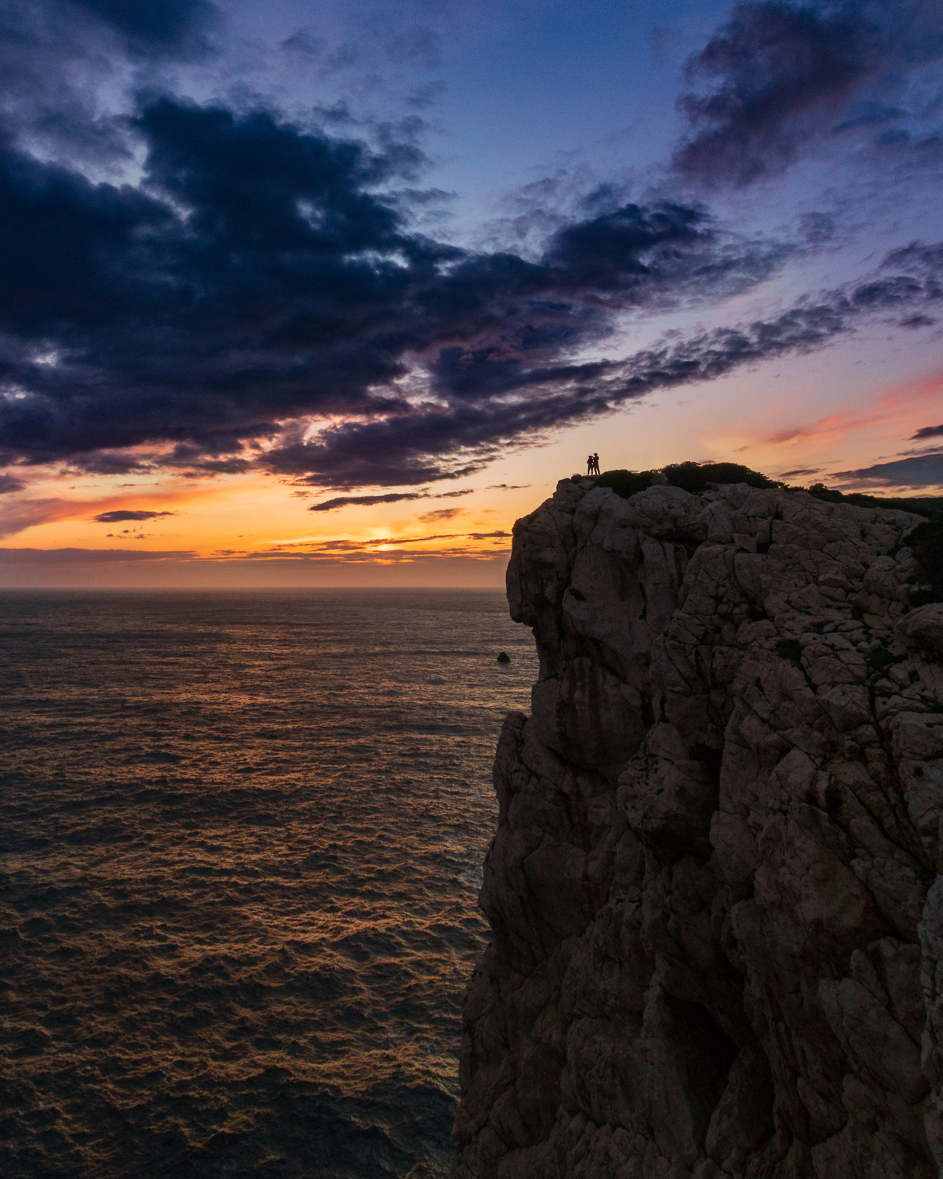 Sunset at Capo Caccia