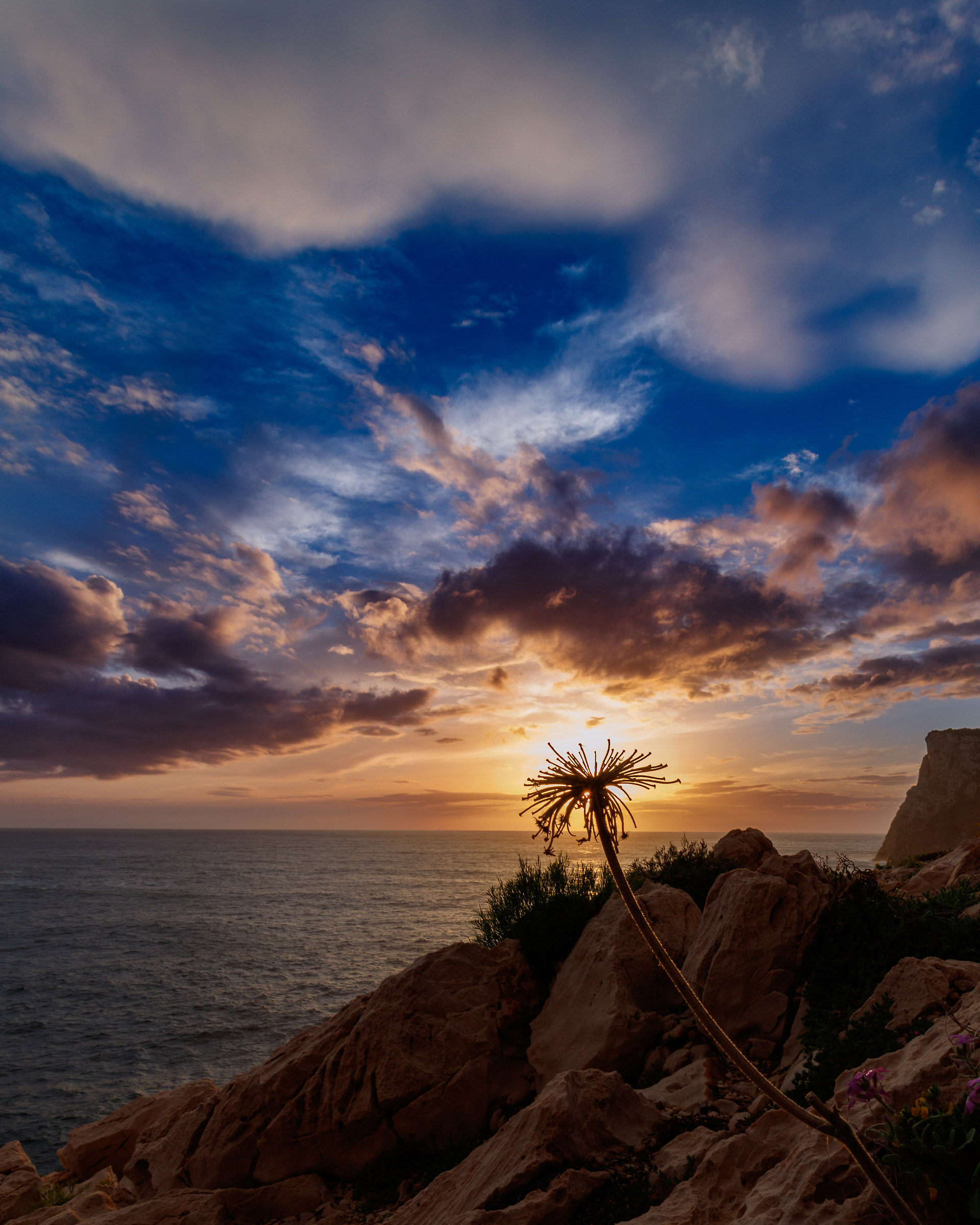 Sunset at Capo Caccia