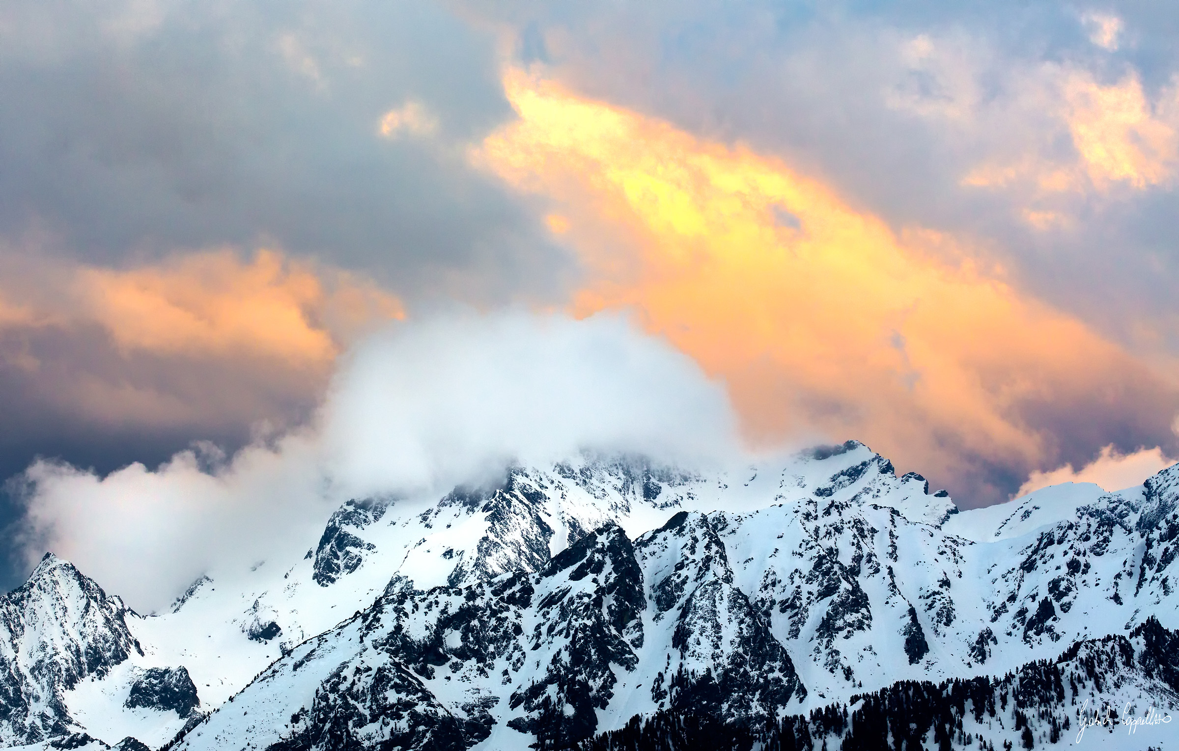 La montagna infuocata