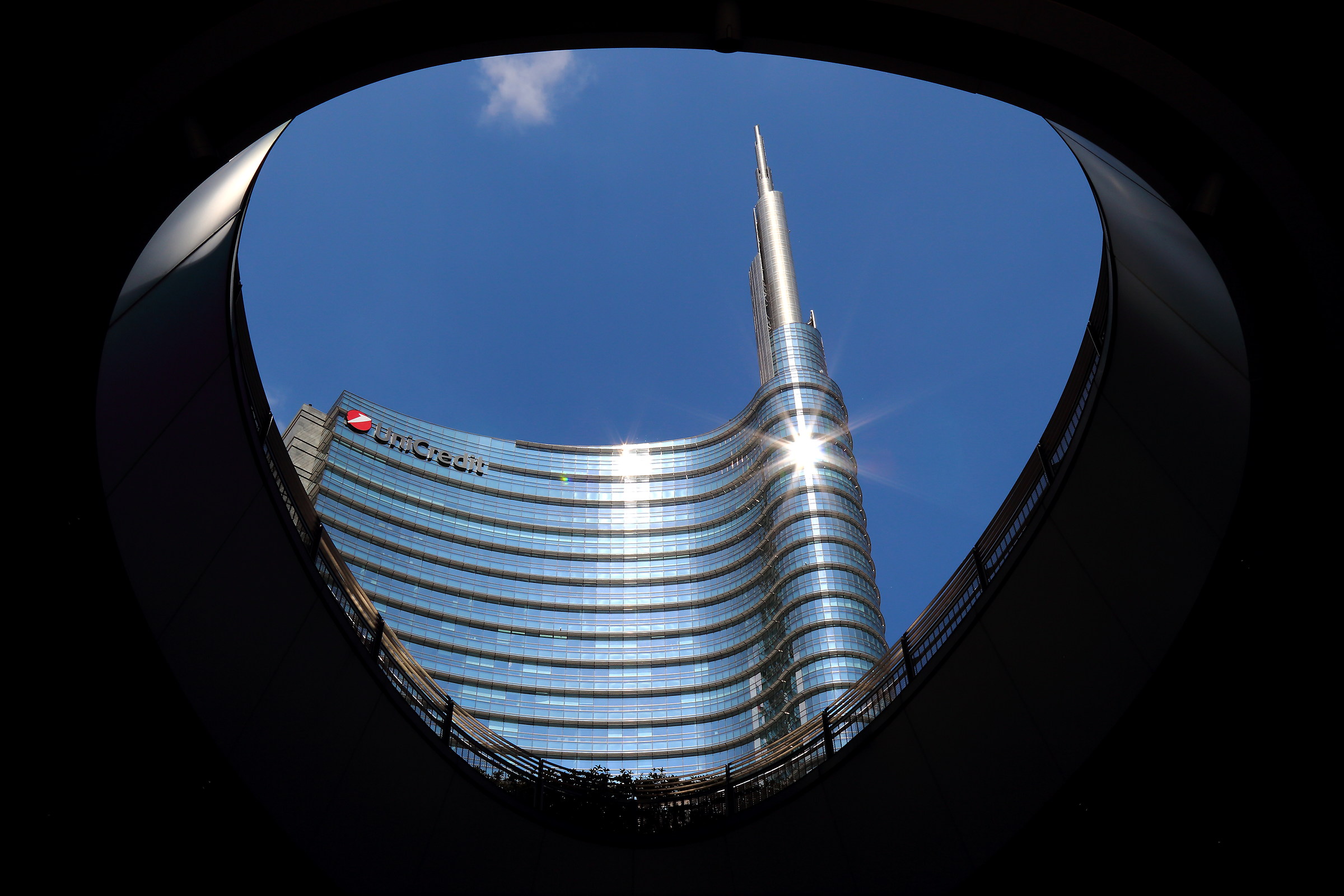 Scorcio torre Unicredit