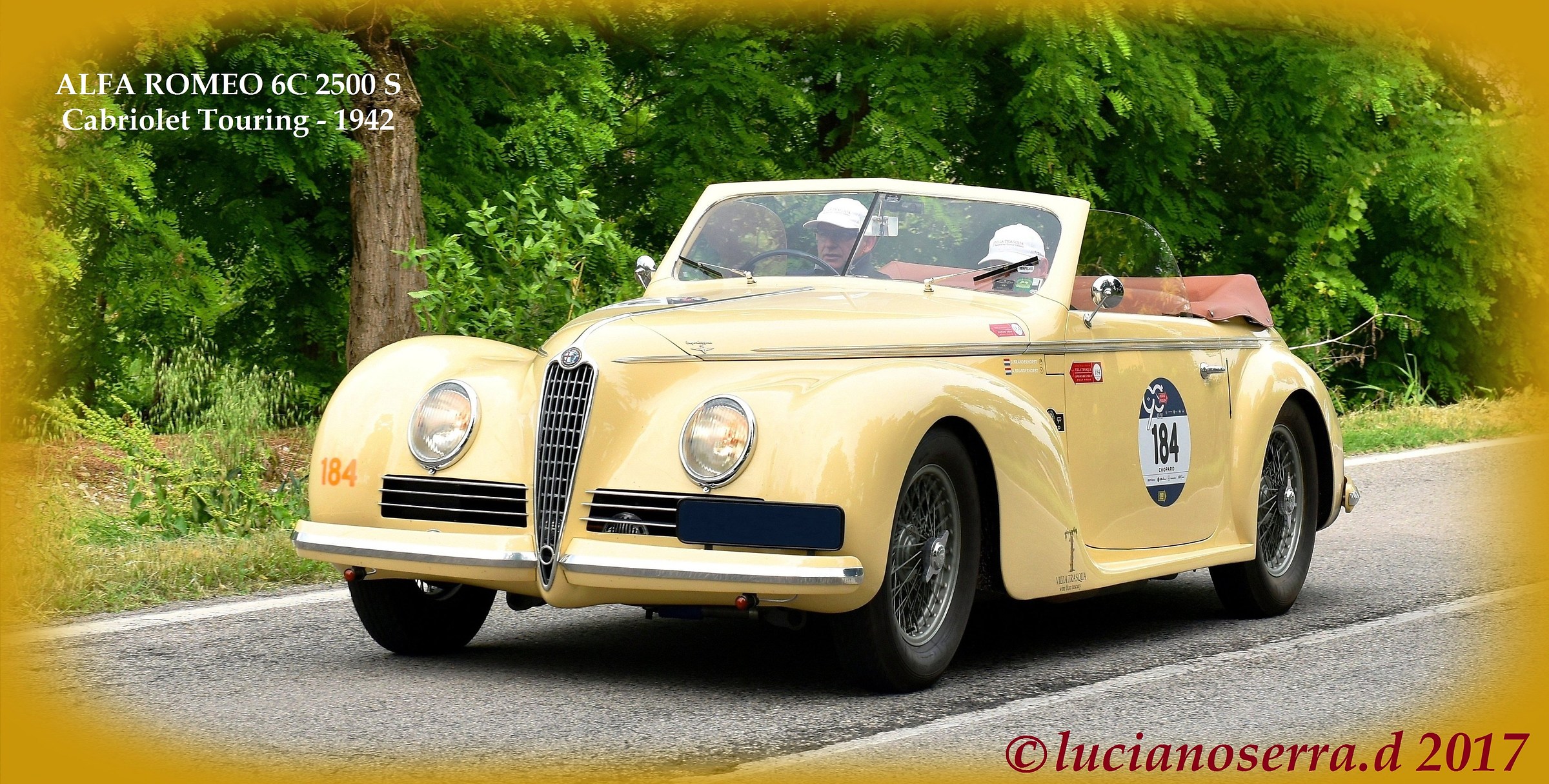 Alfa Romeo 6C 2500 S Cabriolet Touring - 1942