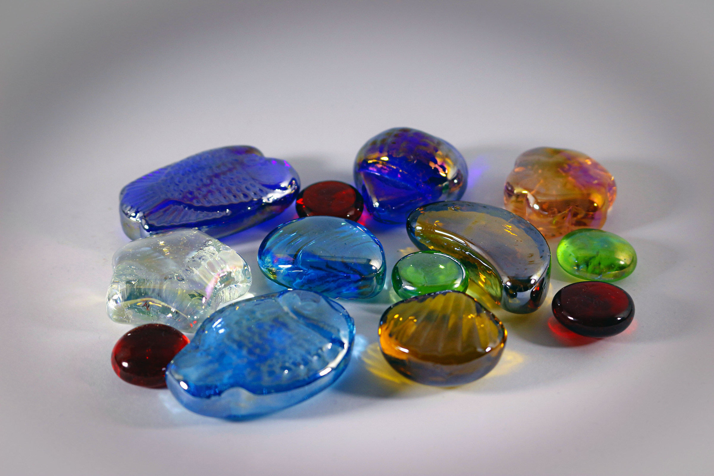 Rainbow stones