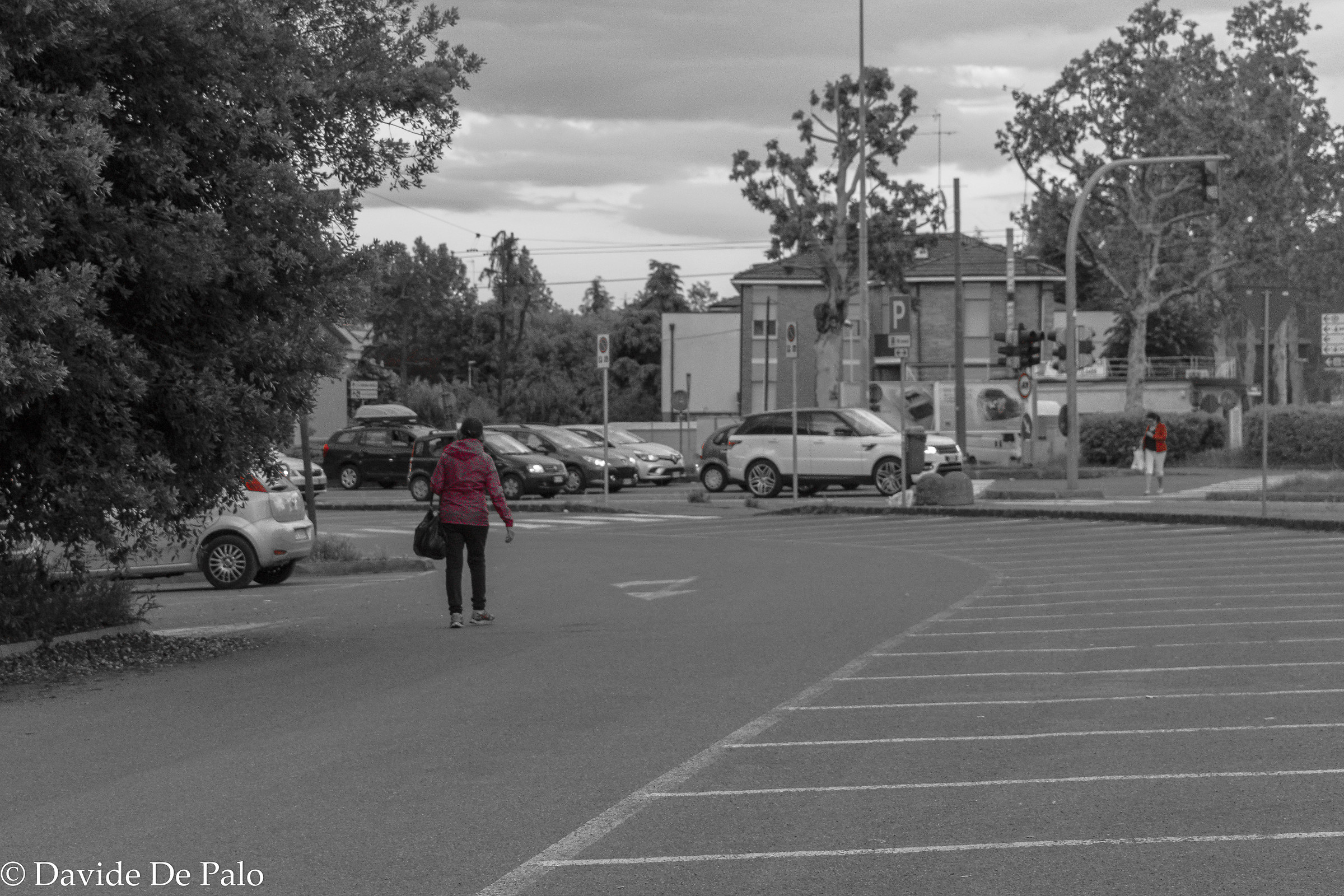 Ladies dressed in red
