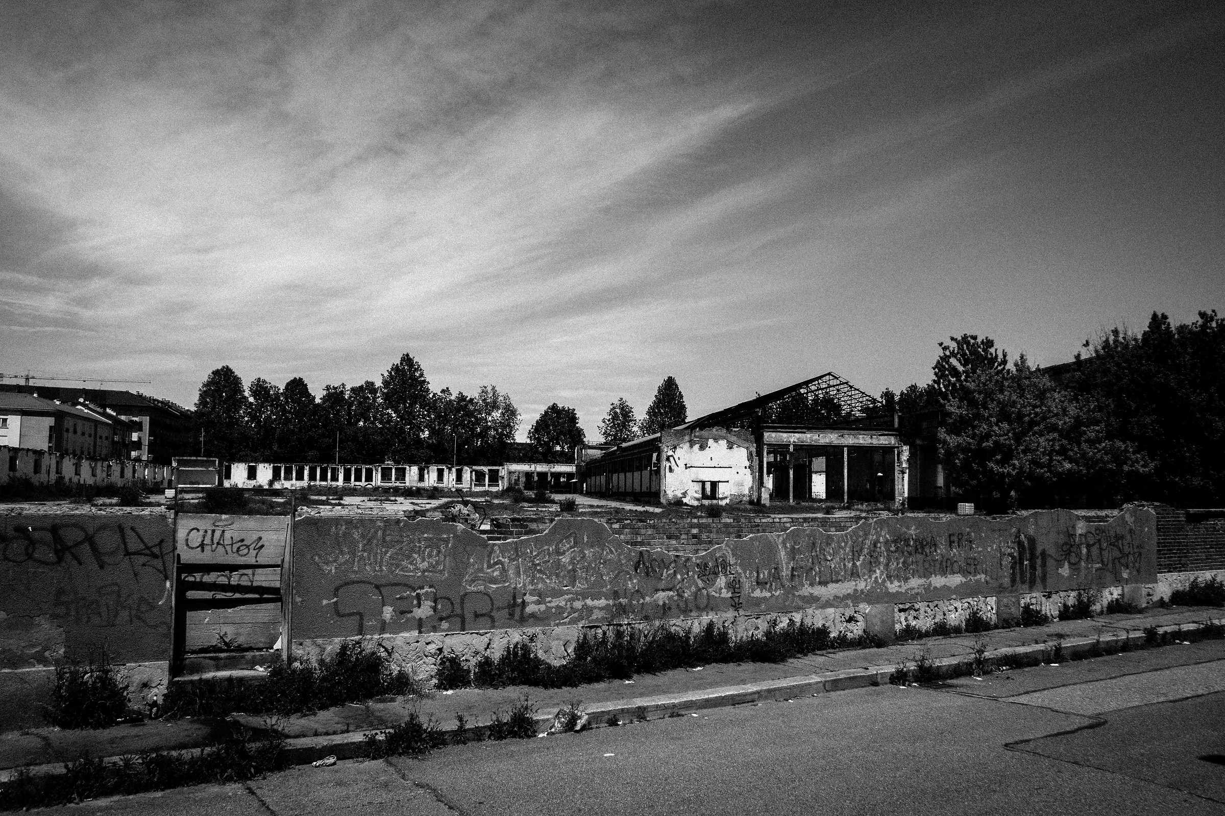 Turin, abandoned factory