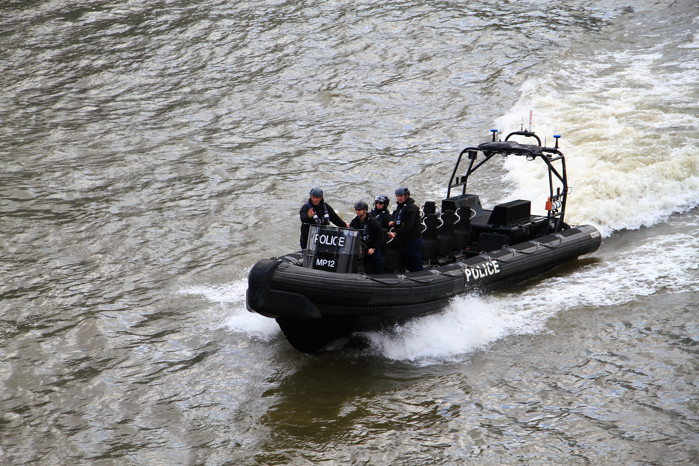Polizia londinese in azione