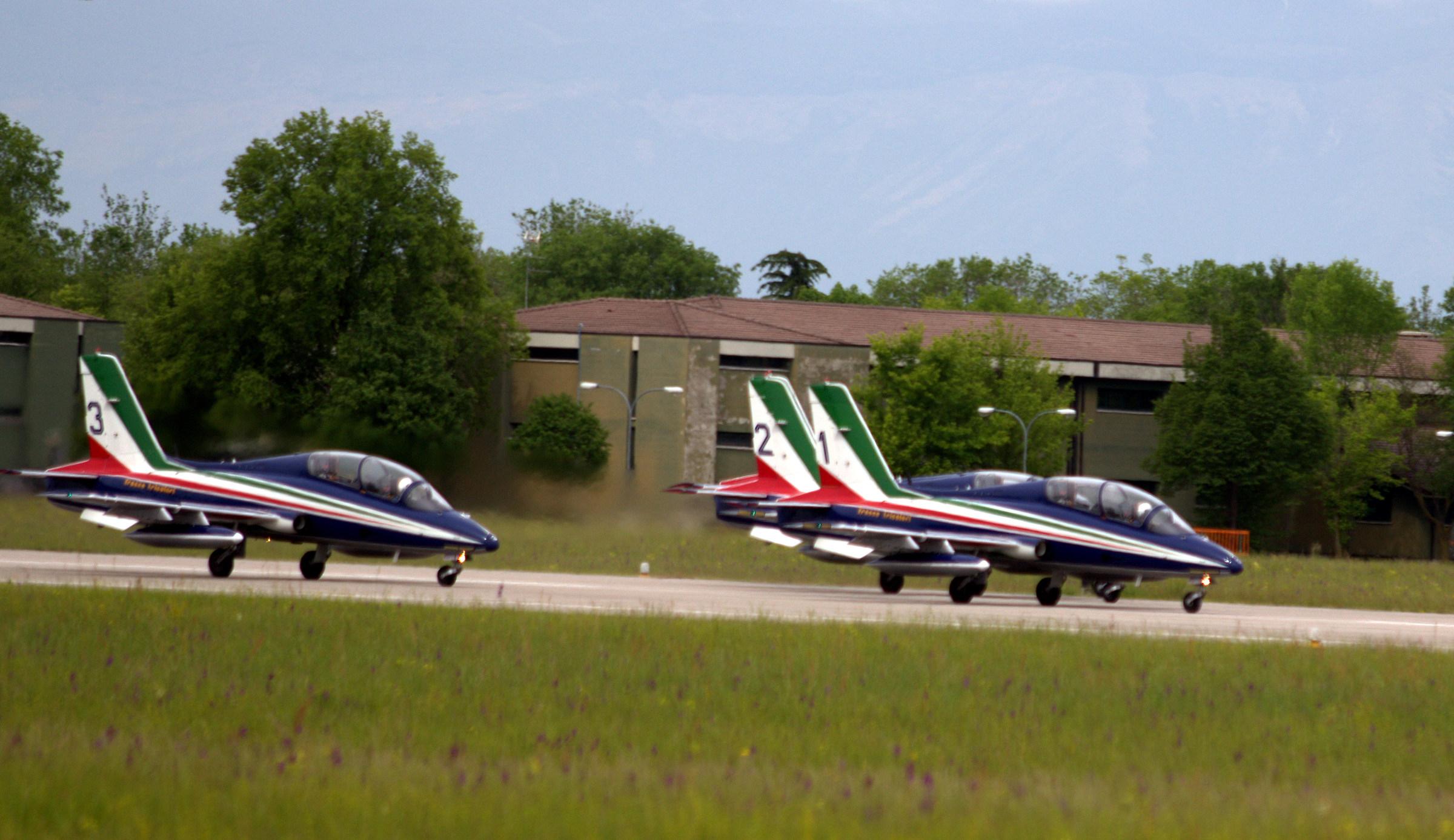 Take-off in training
