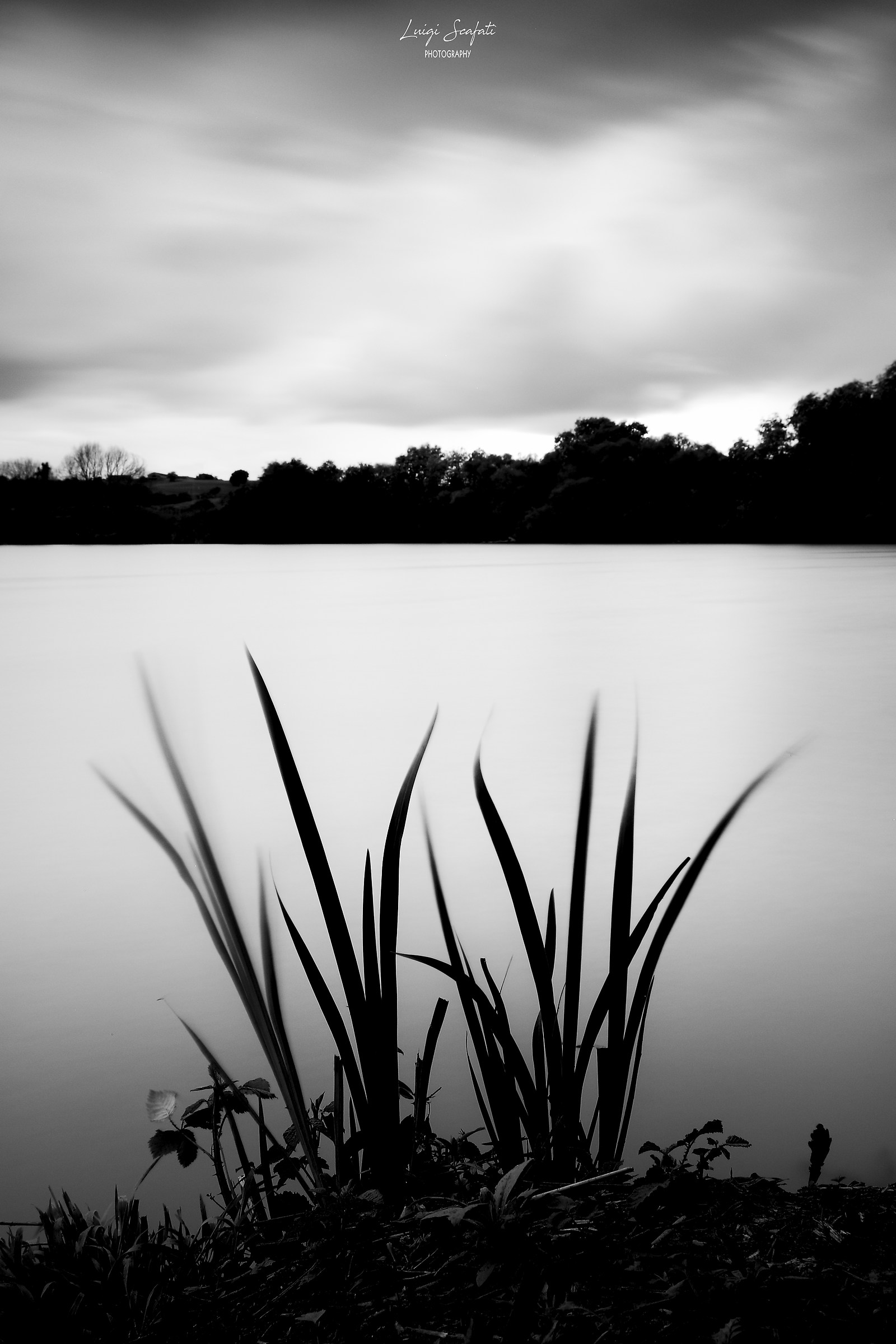 Lunga esposizione sul fiume Tevere