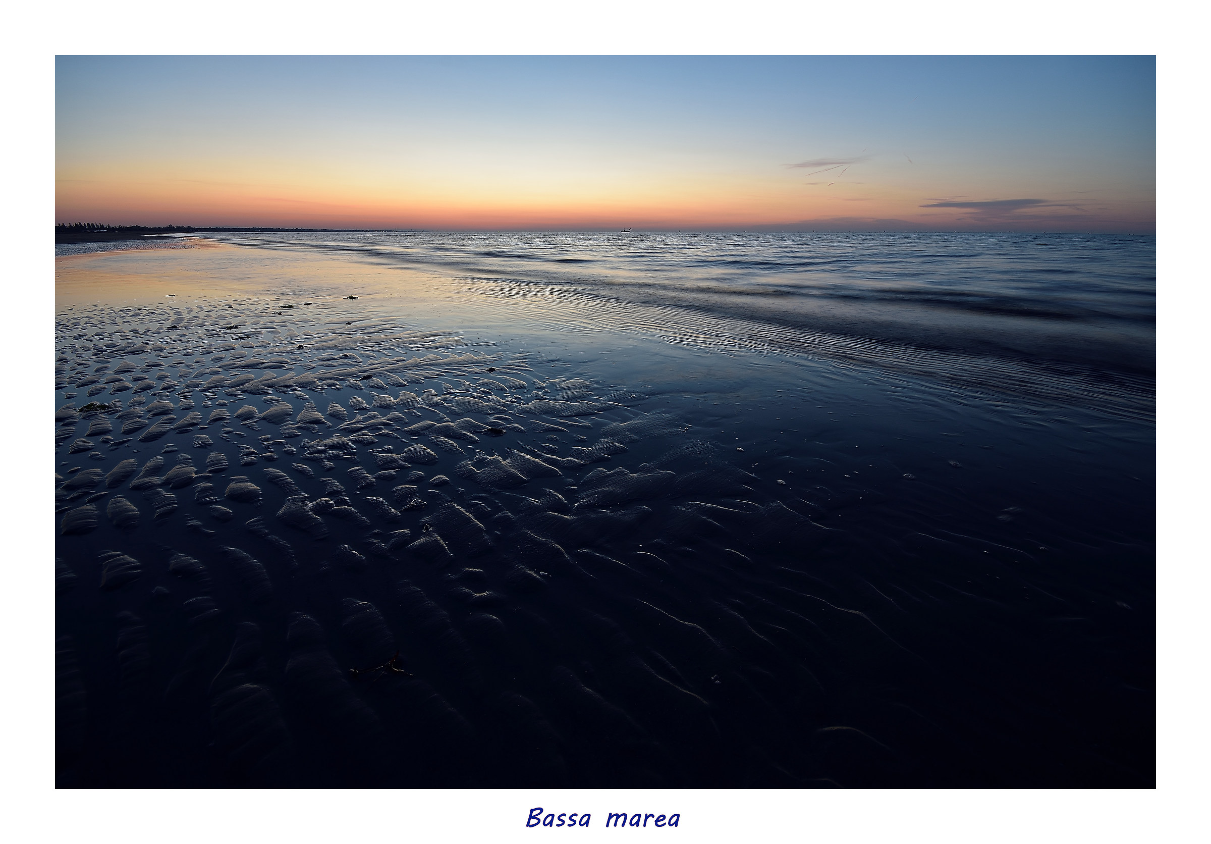 Low tide