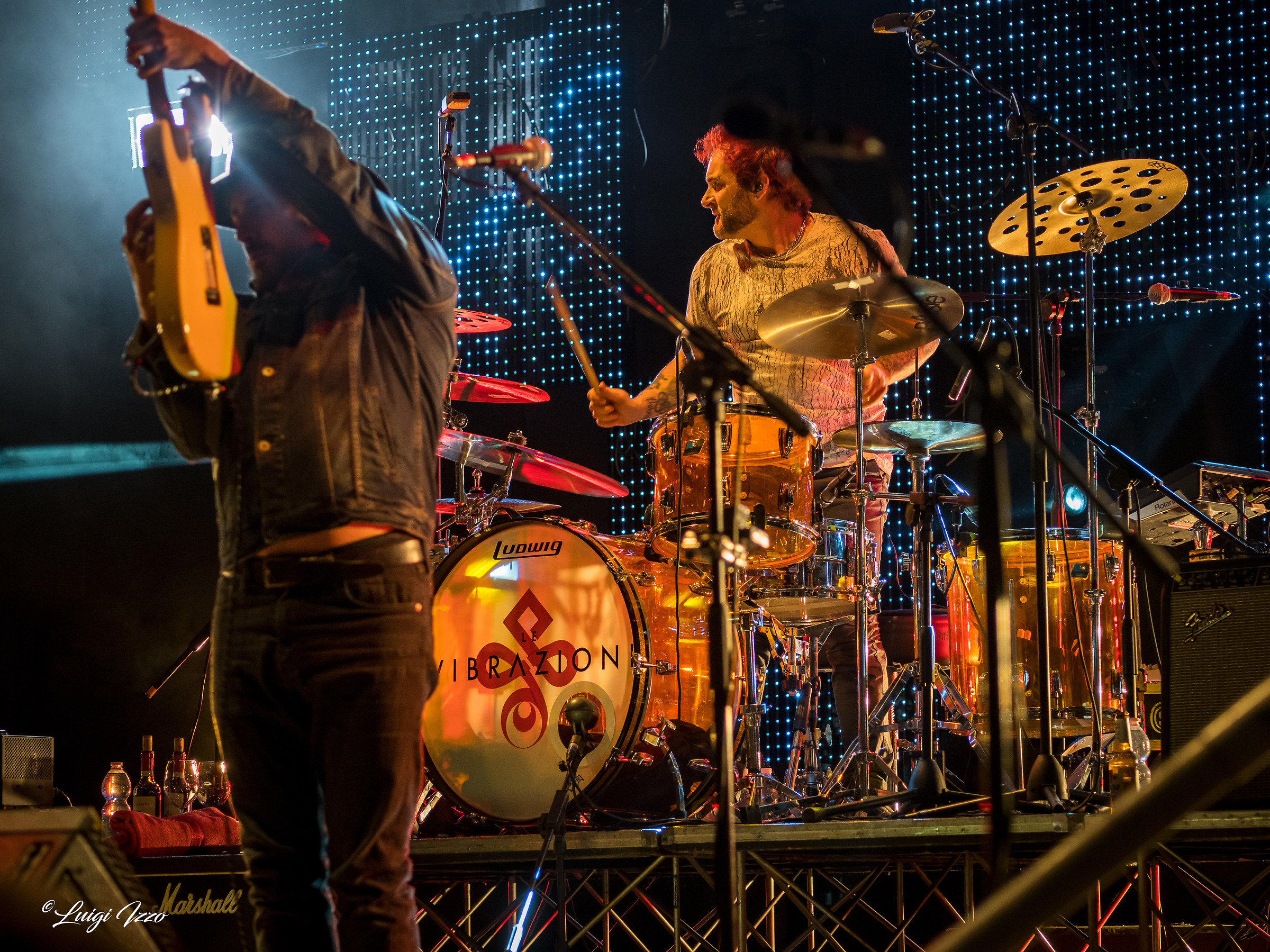 Concert of Vibrations to Sessa Aurunca-drummer