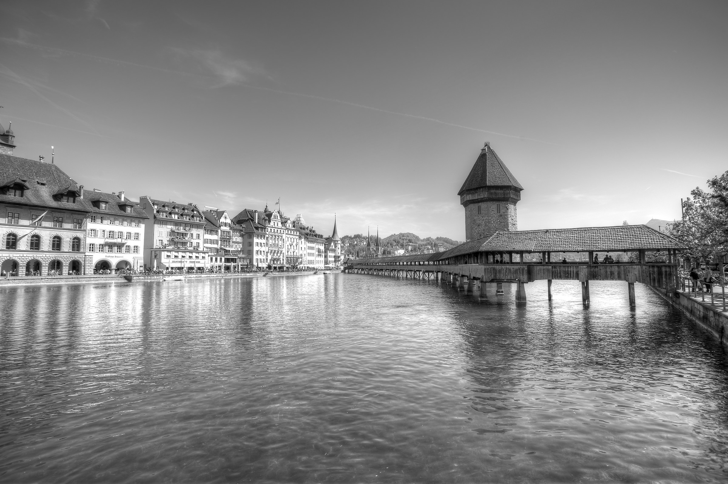 Kapellbrücke-Luzern-Schweiz