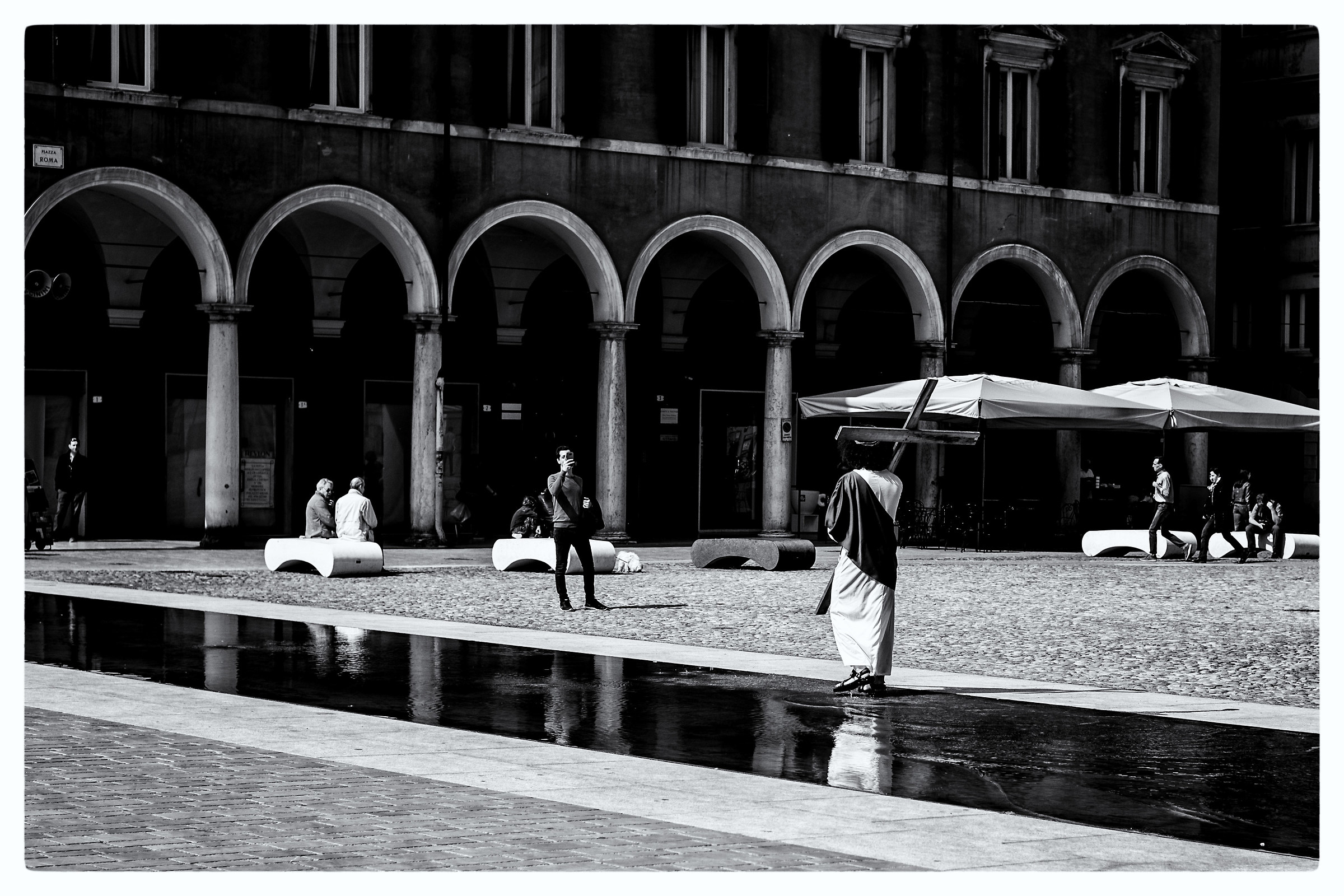 "Jesus Christ, come back here you need yourself....&quo...