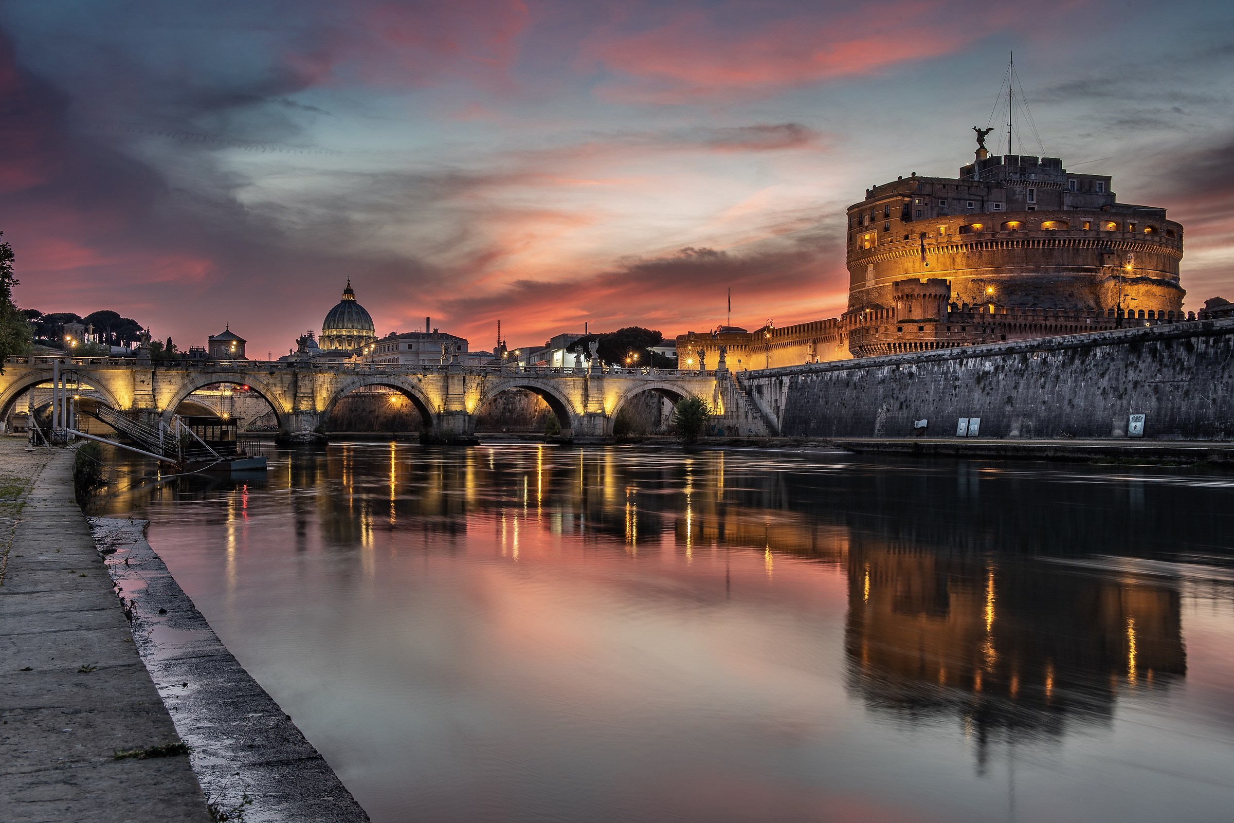 Tramonto Castel Sant'Angelo