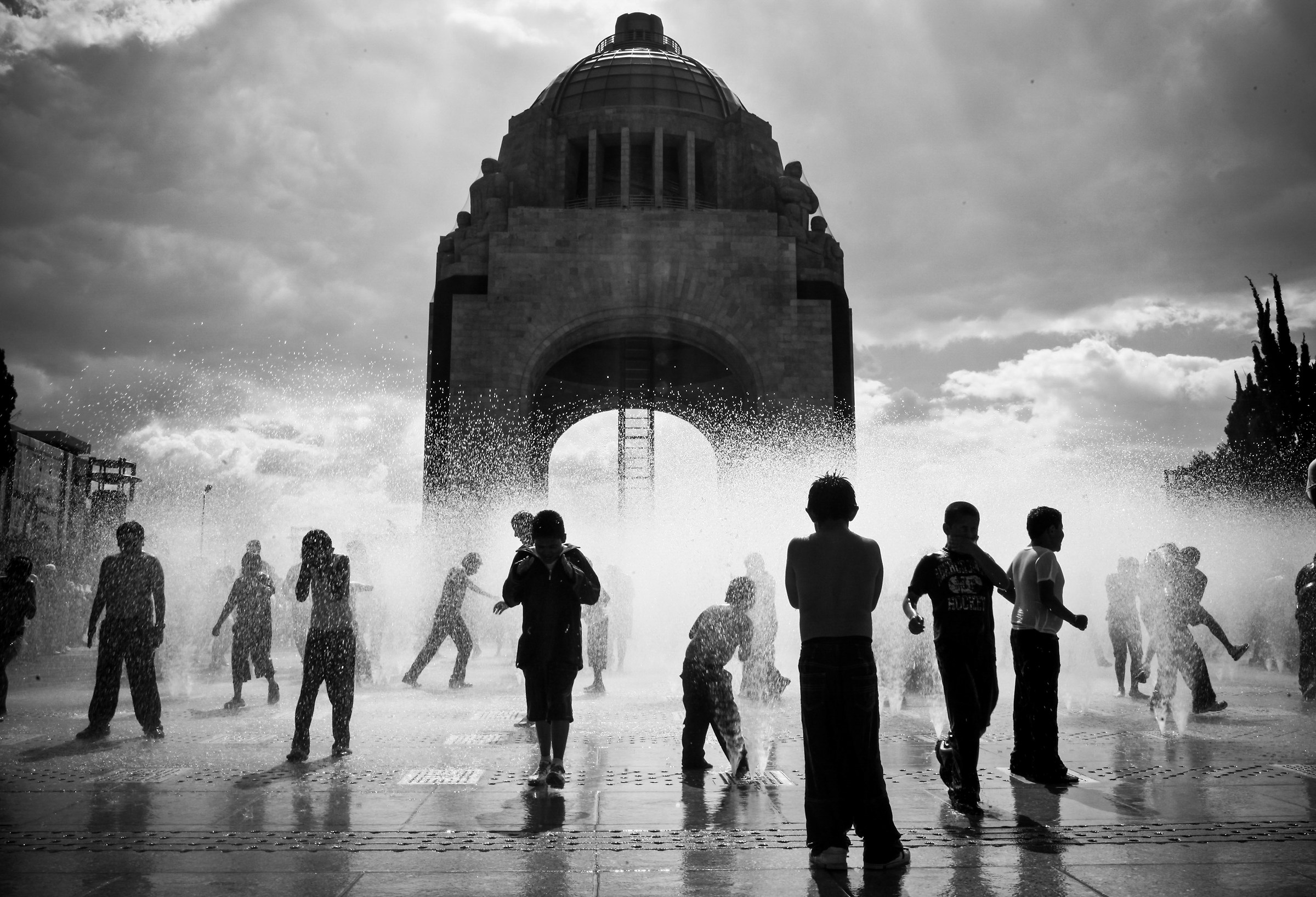 Monument in La Revolucion (Mexico City)