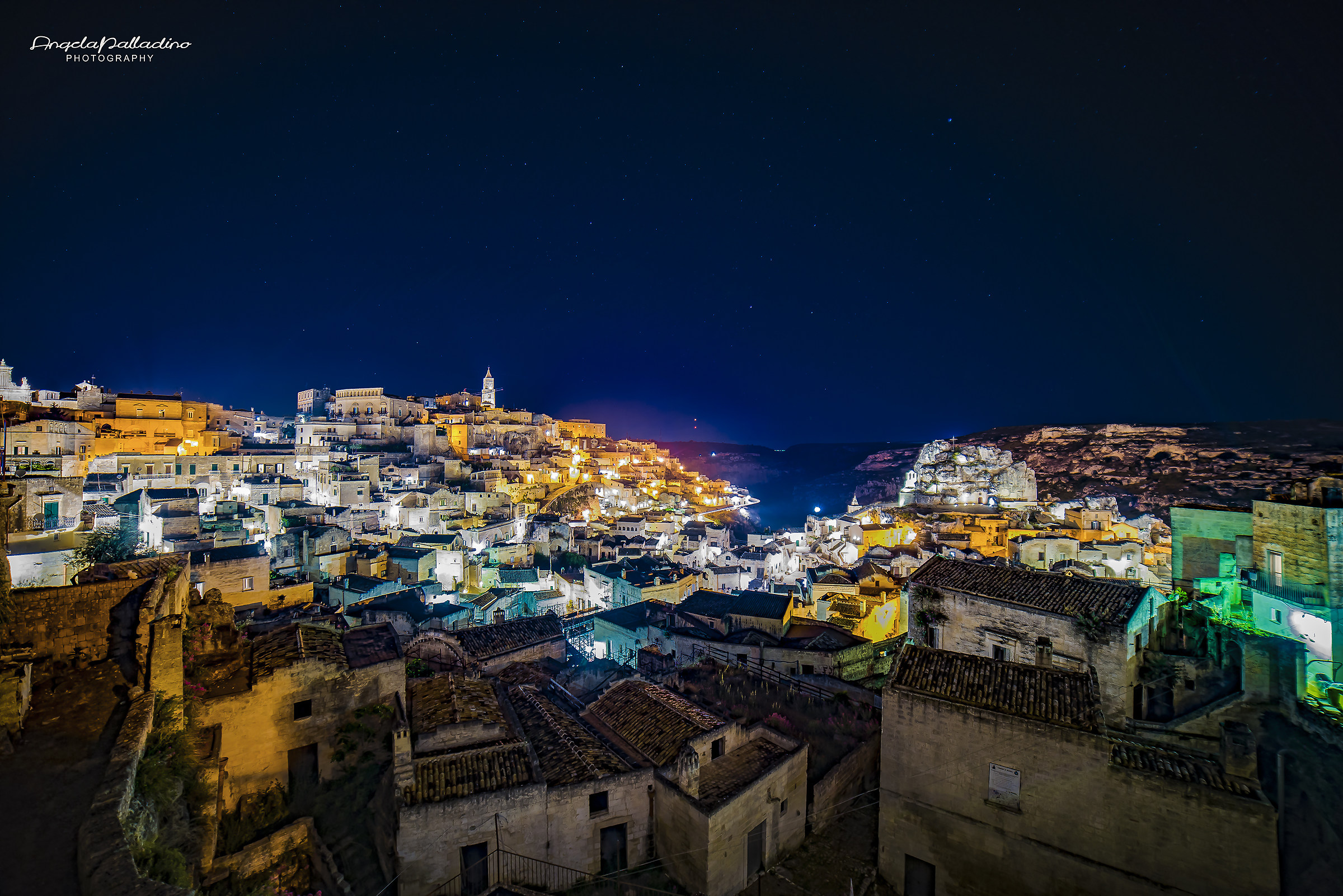 Matera by night