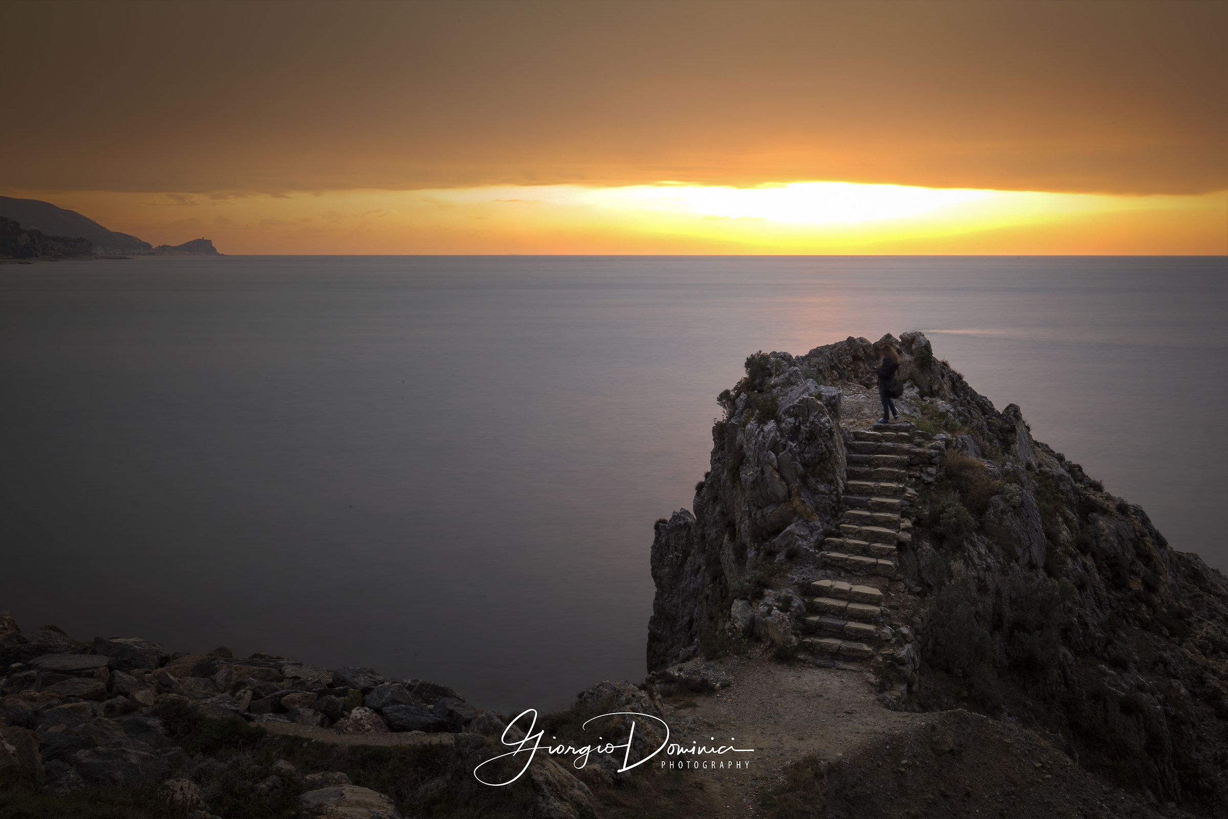 Lo scoglio di Mombrino, Finale Ligure SV