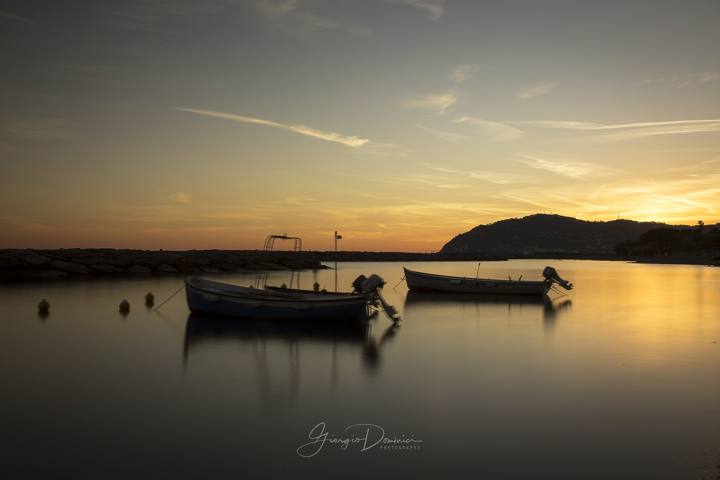 barche in porto, San Bartolomeo al Mare IM
