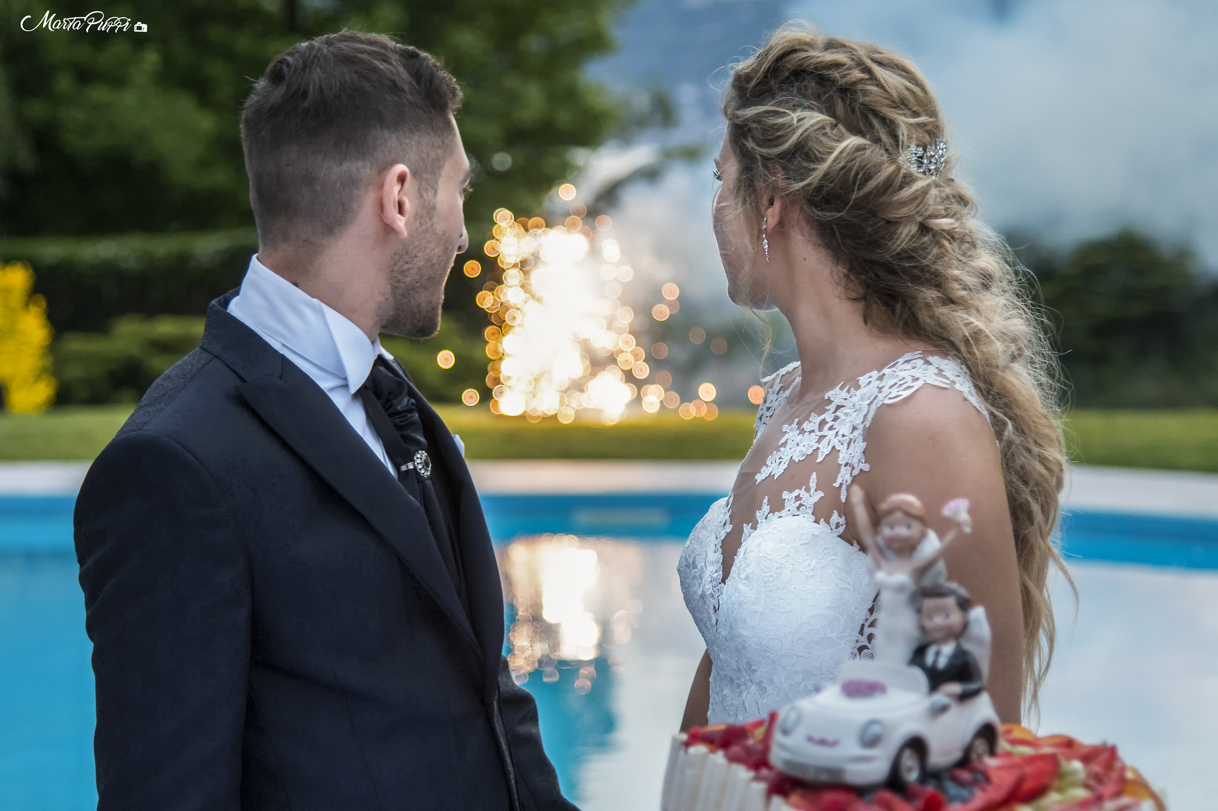 Looks towards our bright future together