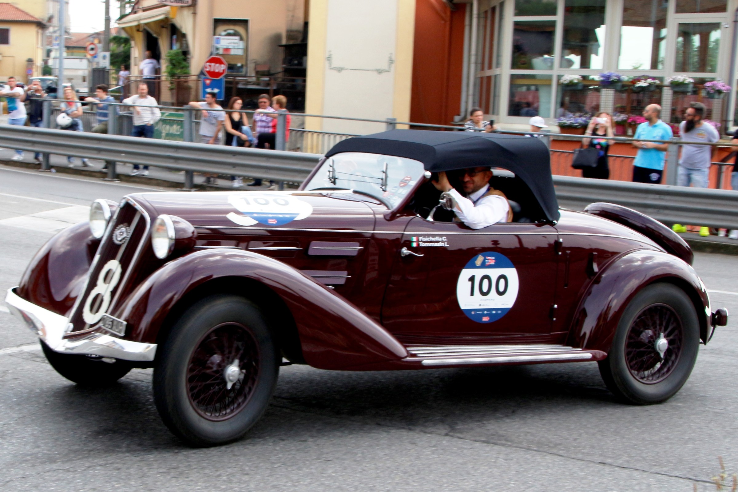 1000 miglia (2018) Alfa Romeo 6C 2300 Pescara spider