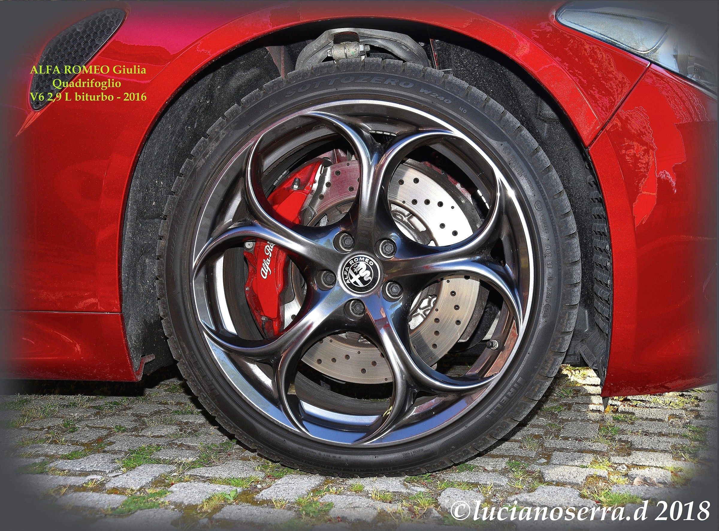 Alfa Romeo Giulia Quadrifoglio V6 2,9 L biturbo - 2016