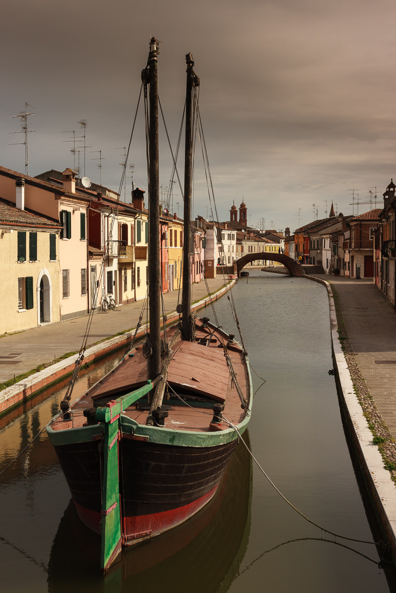 Comacchio and its barge...