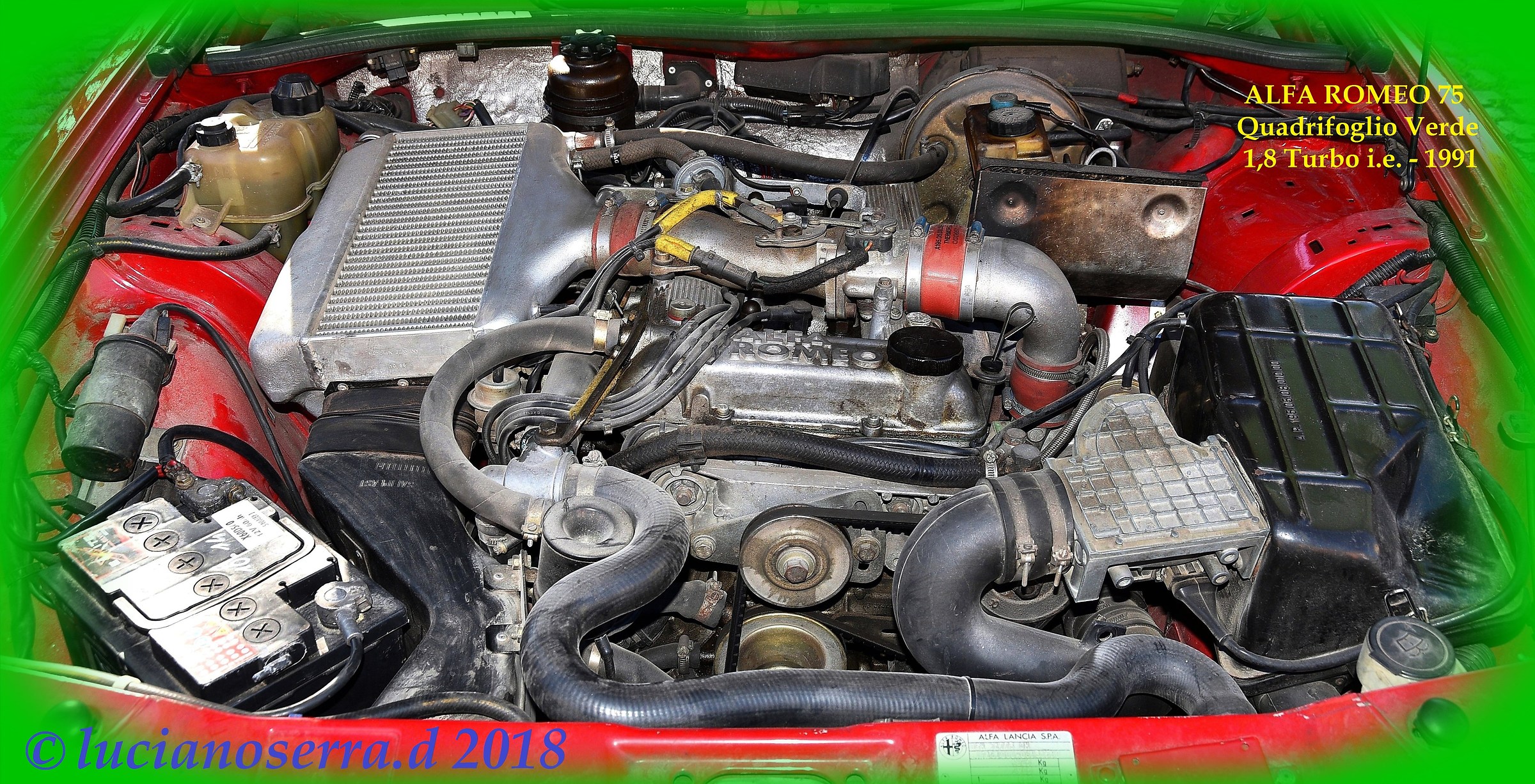 Motore Alfa Romeo 75 Q. V. 1,8 Turbo i.e. - 1991