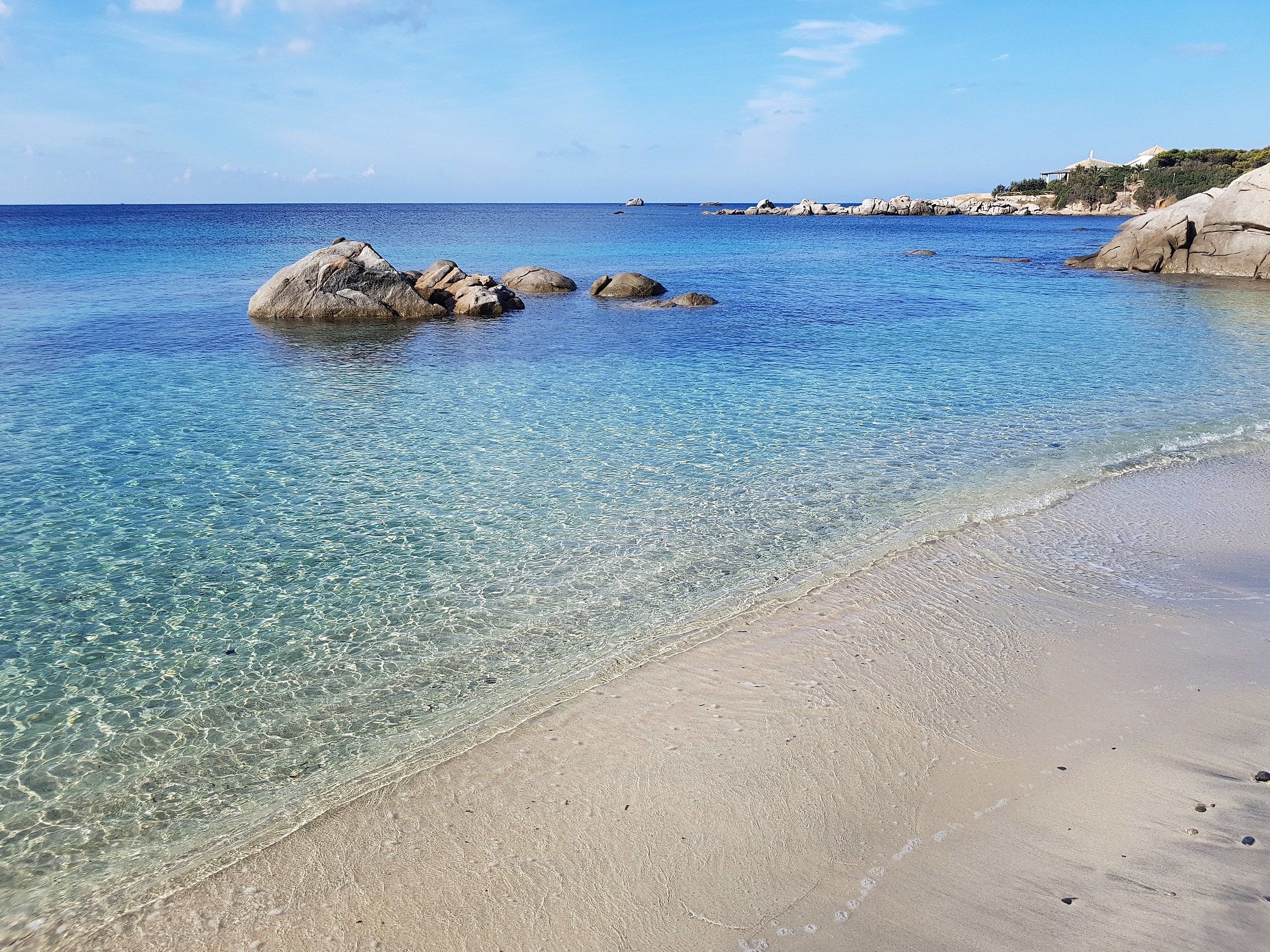 Beach of Cala Caterina-Villasimius