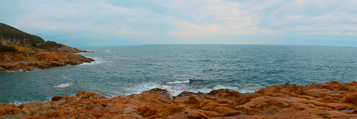 Calafuria panoramica lato B