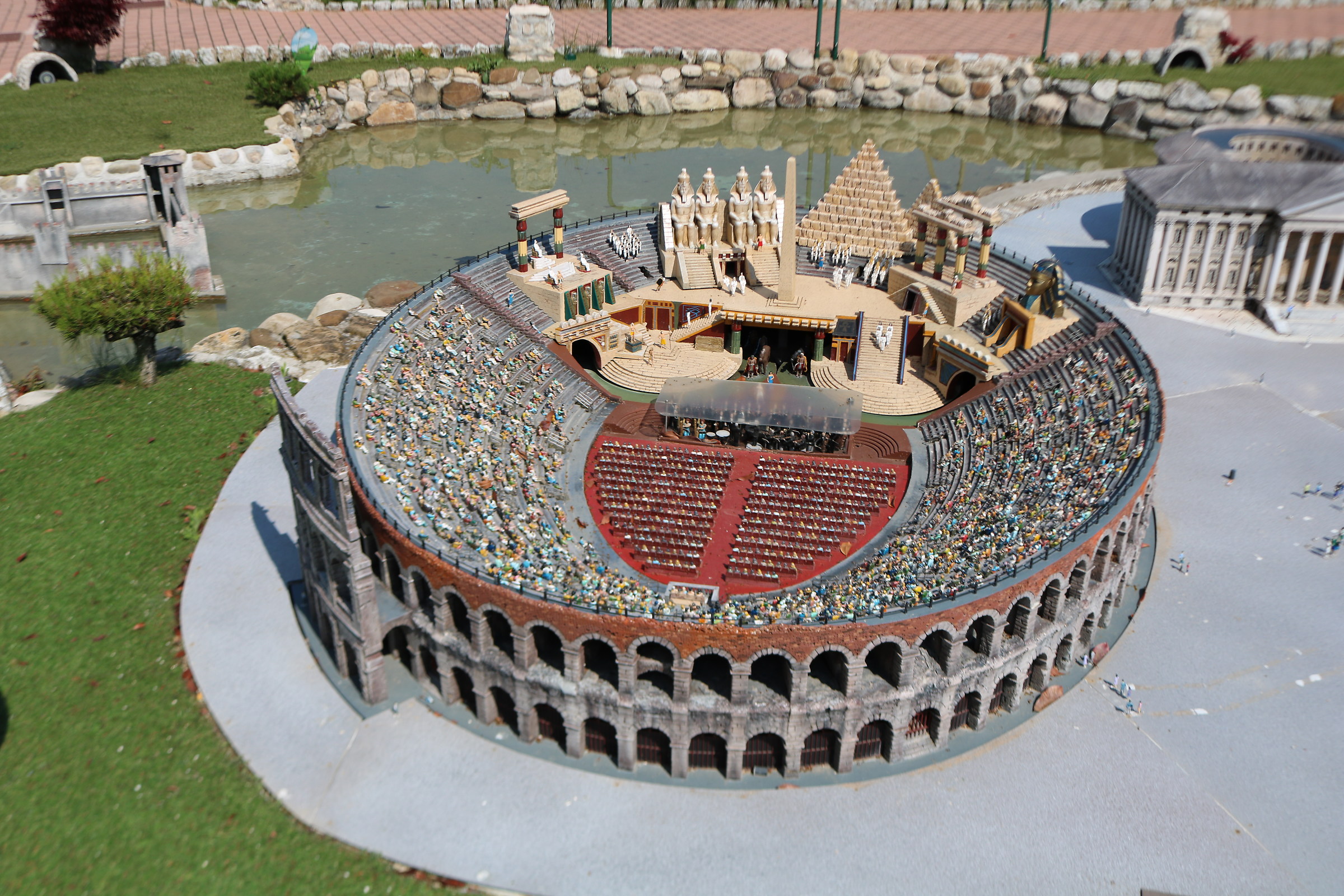 Mini Italy Rimini, the arena of Verona