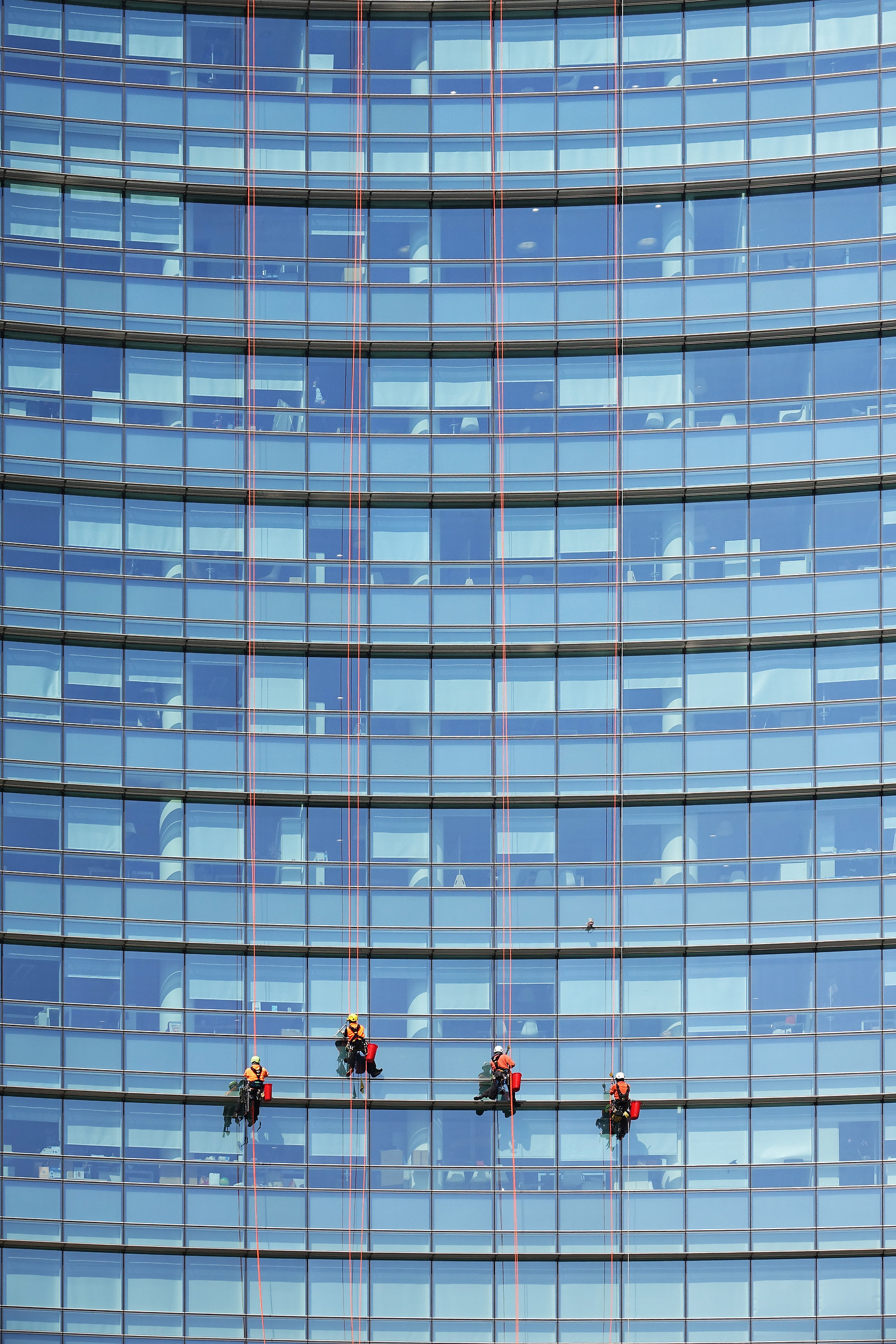 A few people so much work