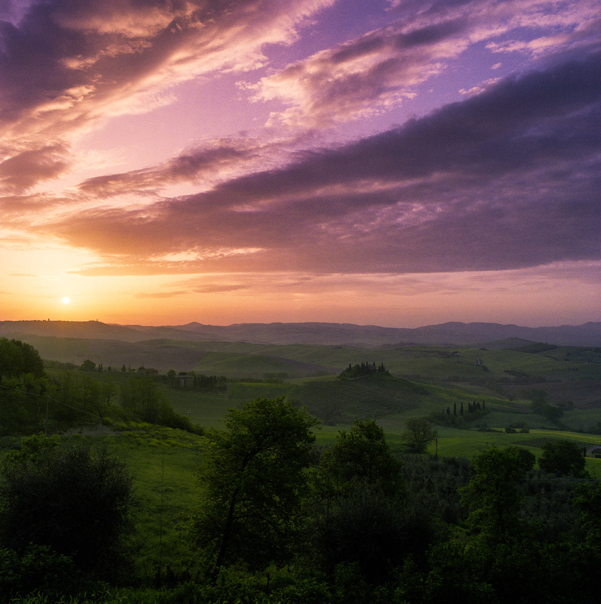 Vald'Orcia - belvedere