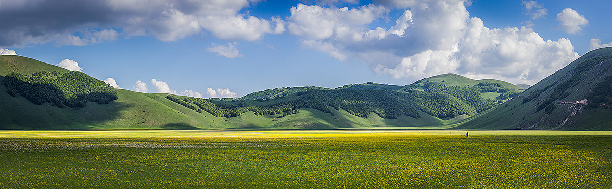 Pian Grande, luci e colori