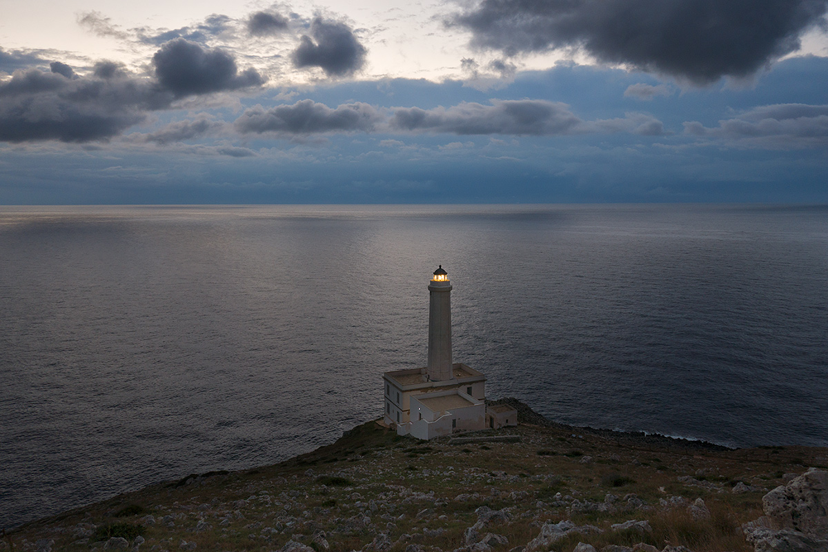In attesa dell'alba (Faro della Palacia - Otranto)