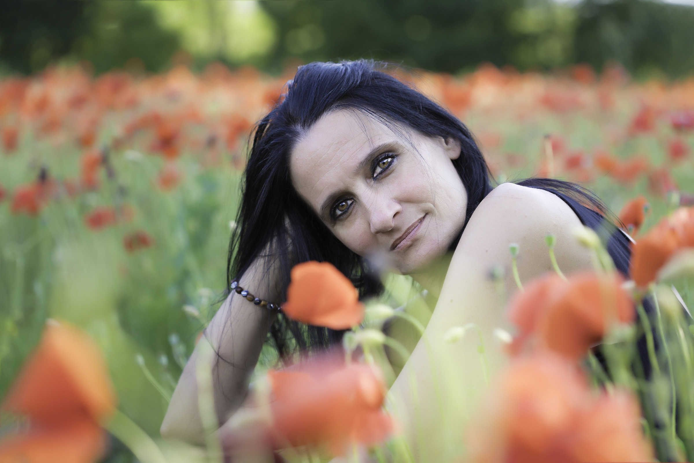 sognante..tra i papaveri