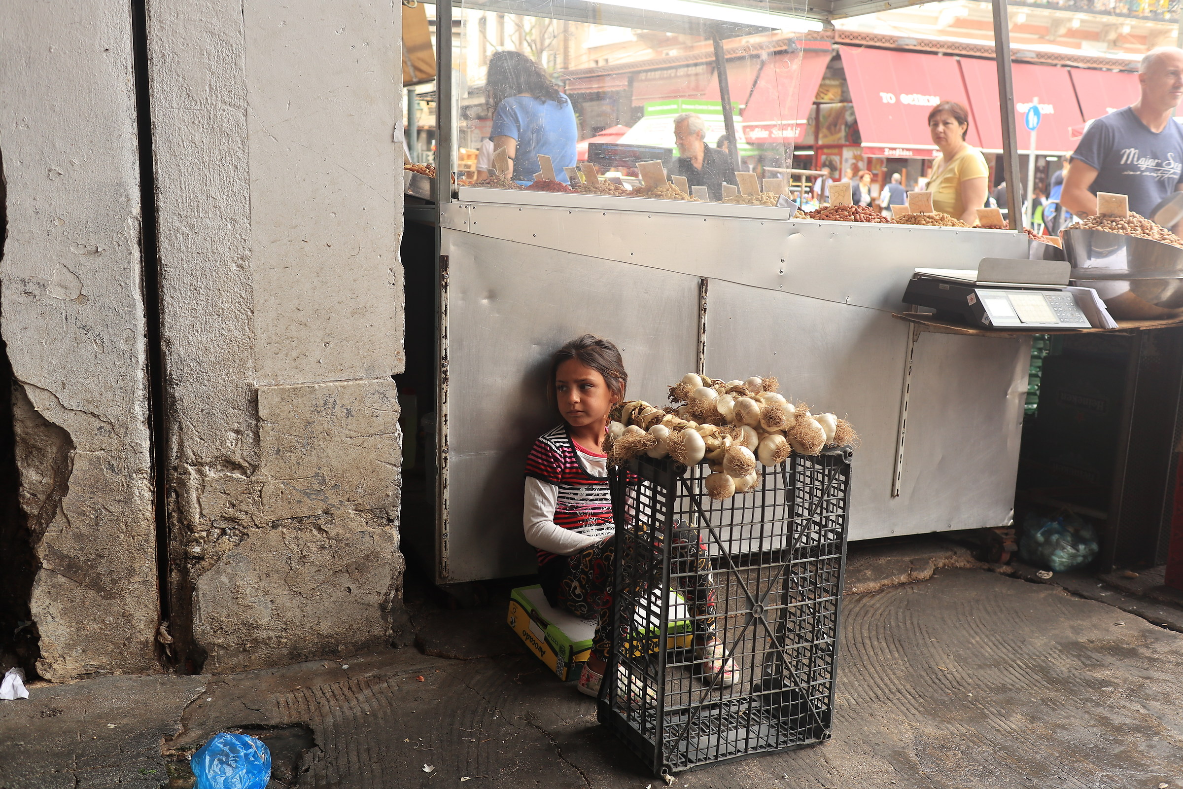 The Garlic Seller