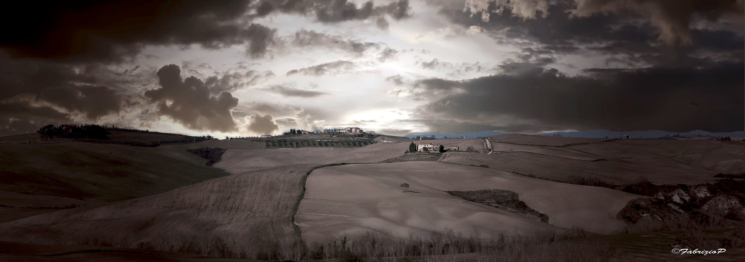 An unusual image from the valley