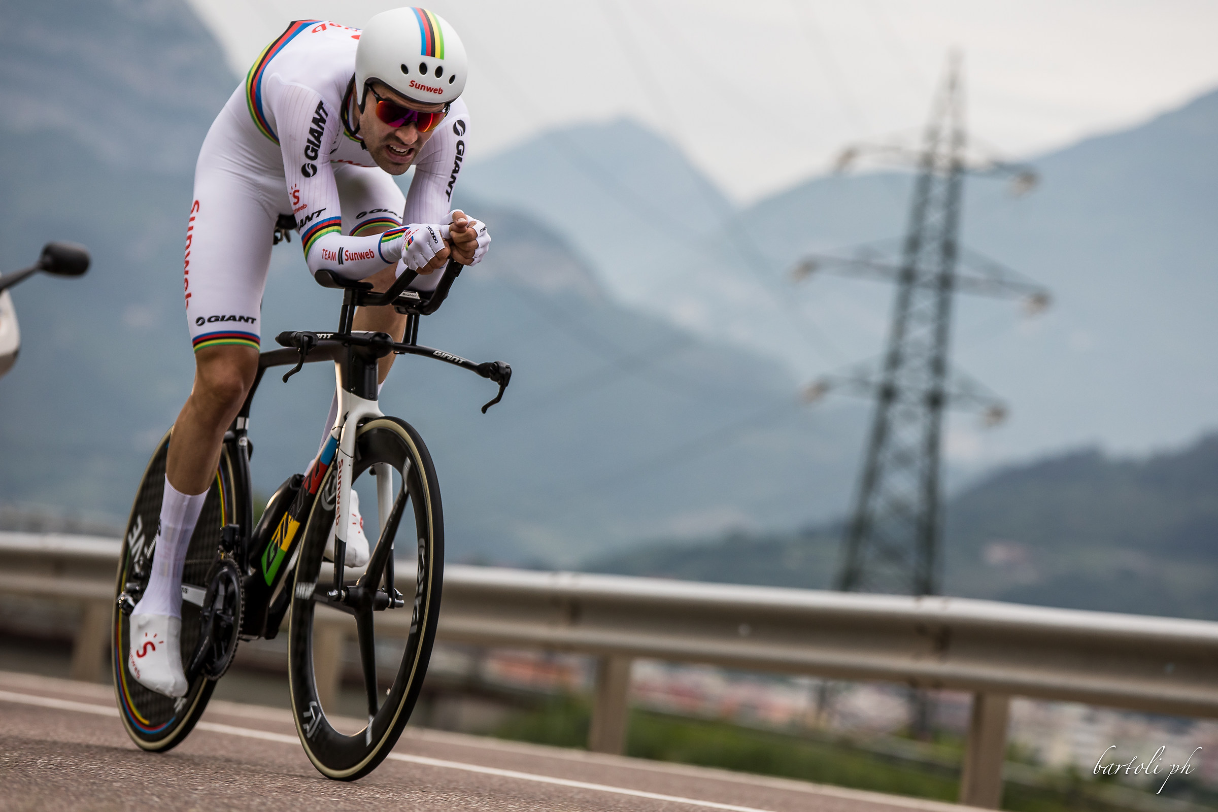 Dumoulin crono Trento-rovereto