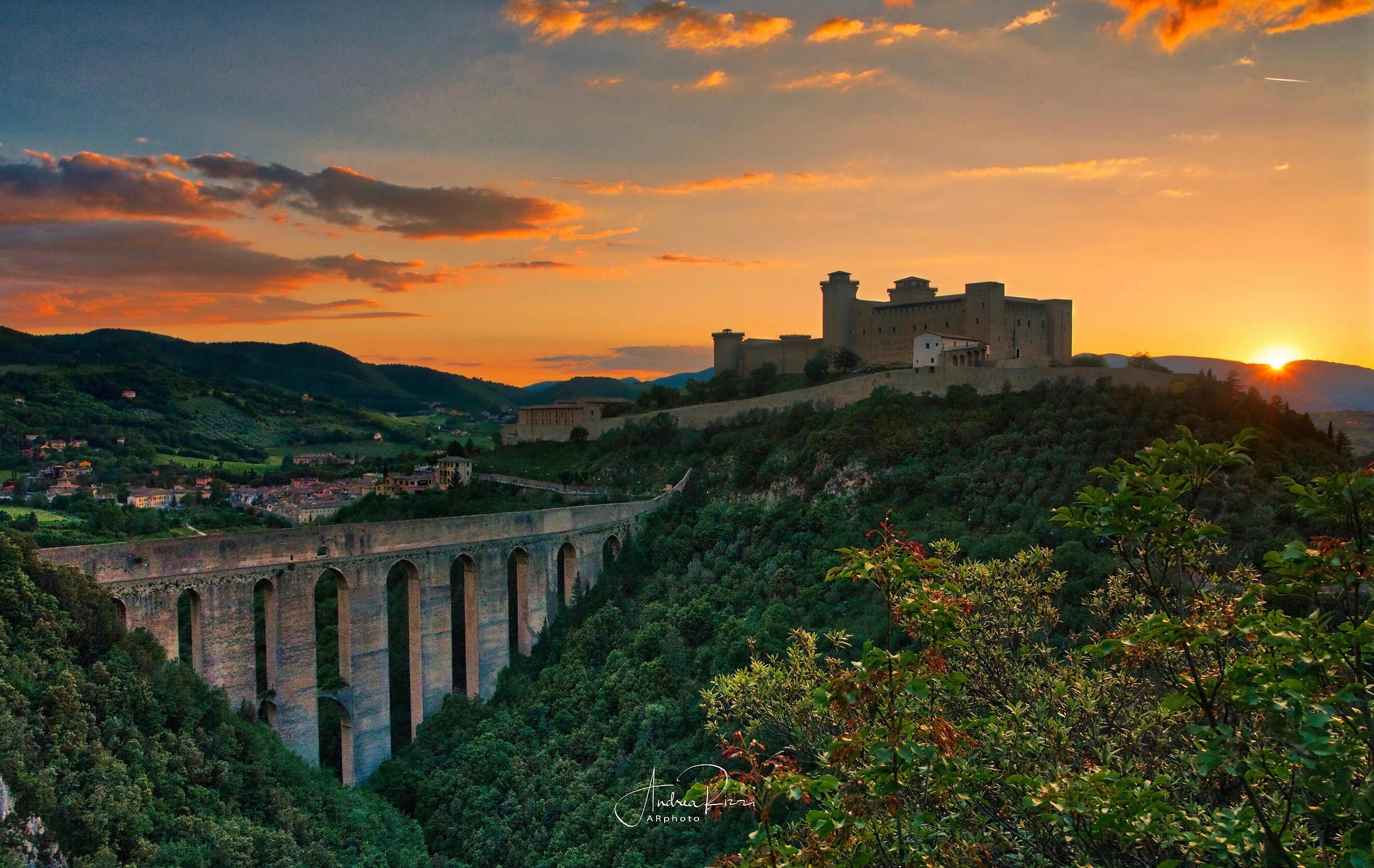 Rocca Albornoziana and Bridge of the towers