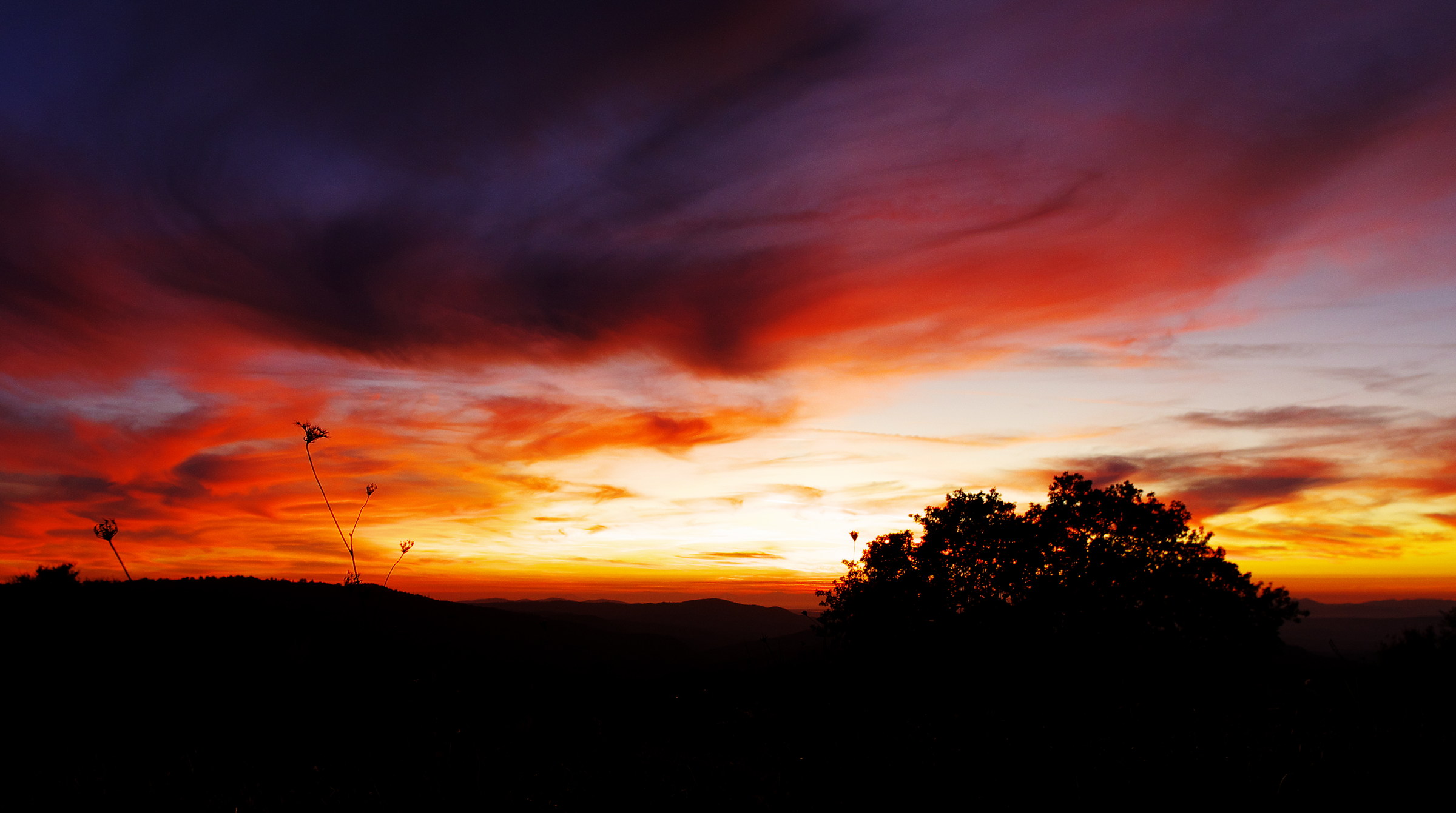 Tramonto del 28 ottobre 2017