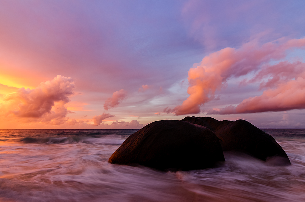 Carana beach-mahè island-seychelles